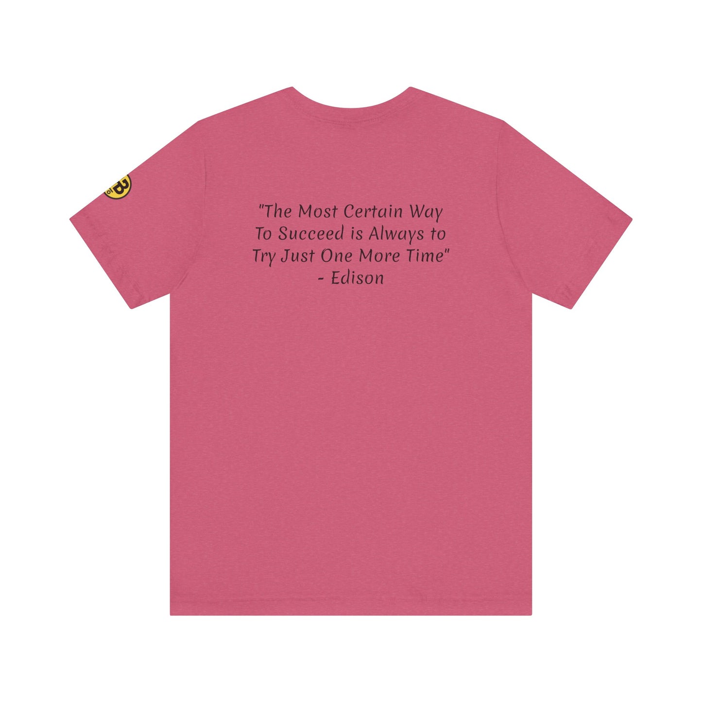 Digi-Gen Series: Edison Quote Tee - Unisex Jersey T-Shirt