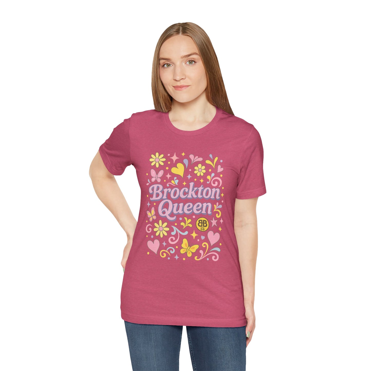 Digi-Gen Series: Brockton Queen Floral Graphic Tee