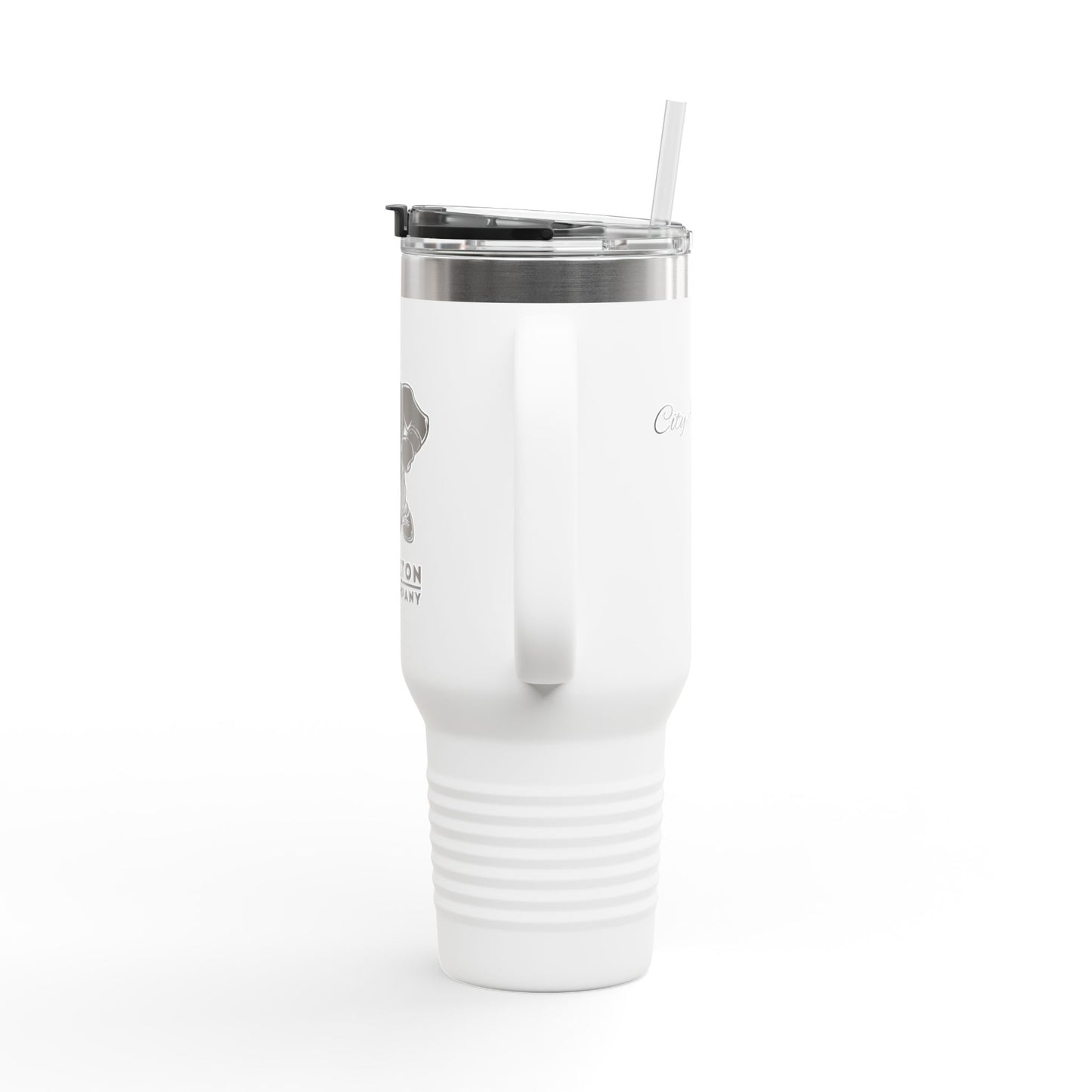 City of Champs Travel Mug | 40oz Travel Tumbler with Straw