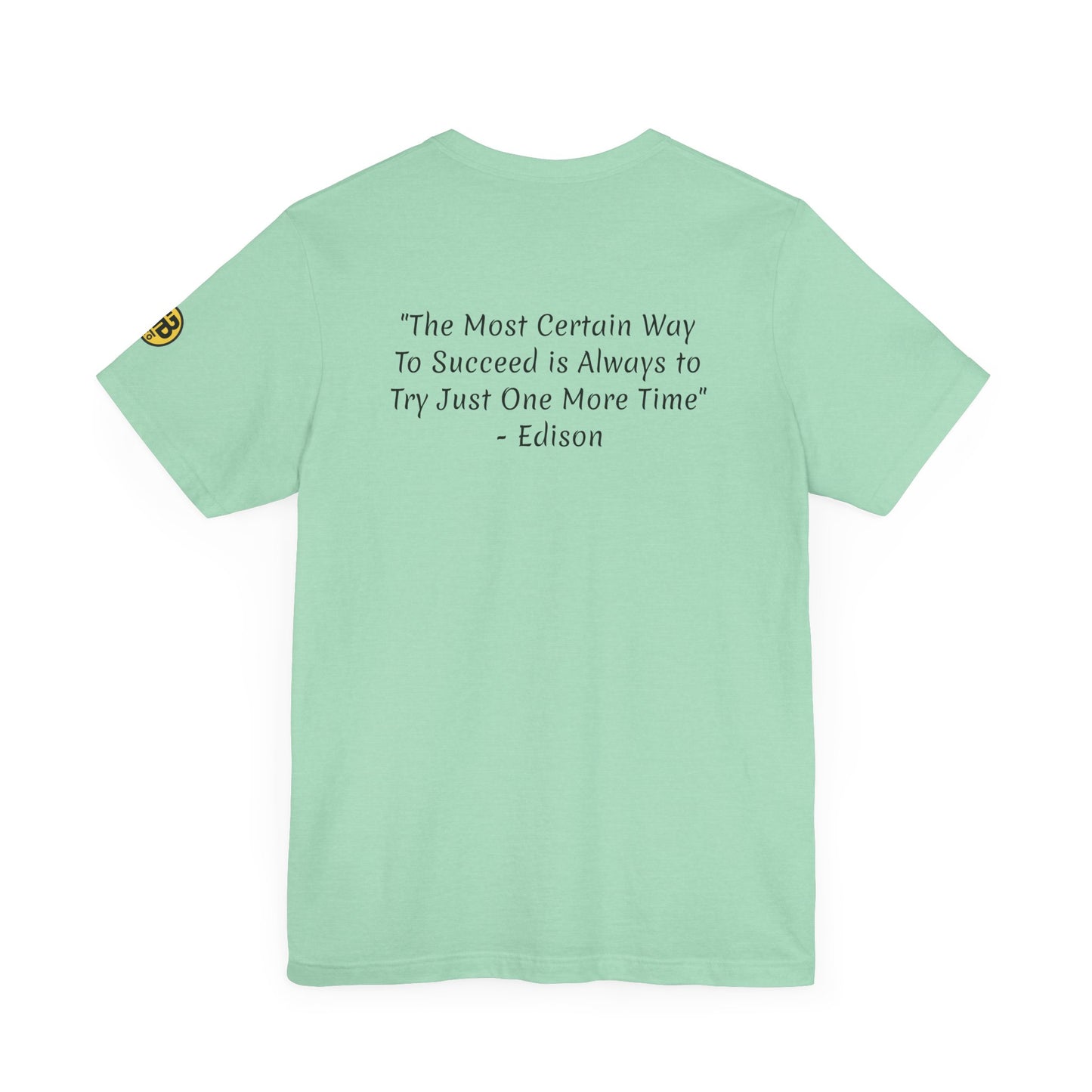 Digi-Gen Series: Edison Quote Tee - Unisex Jersey T-Shirt