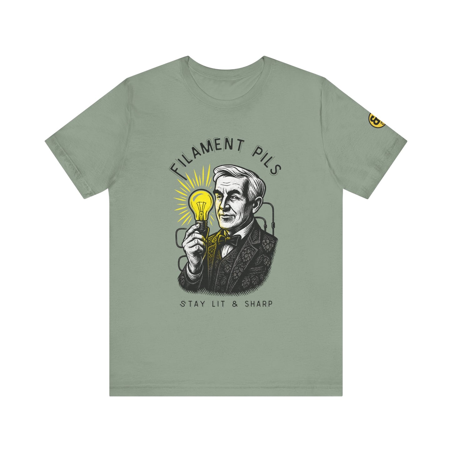 Digi-Gen Series: Edison Quote Tee - Unisex Jersey T-Shirt