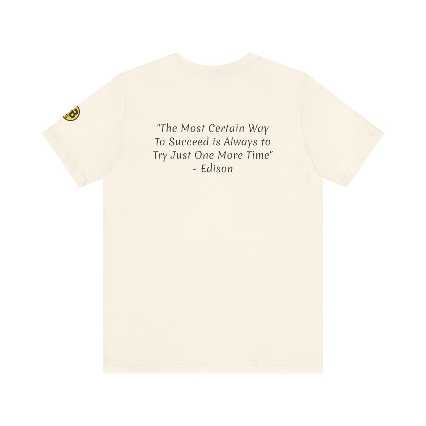Digi-Gen Series: Edison Quote Tee - Unisex Jersey T-Shirt
