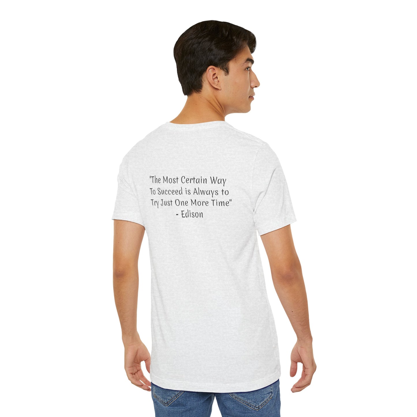 Digi-Gen Series: Edison Quote Tee - Unisex Jersey T-Shirt