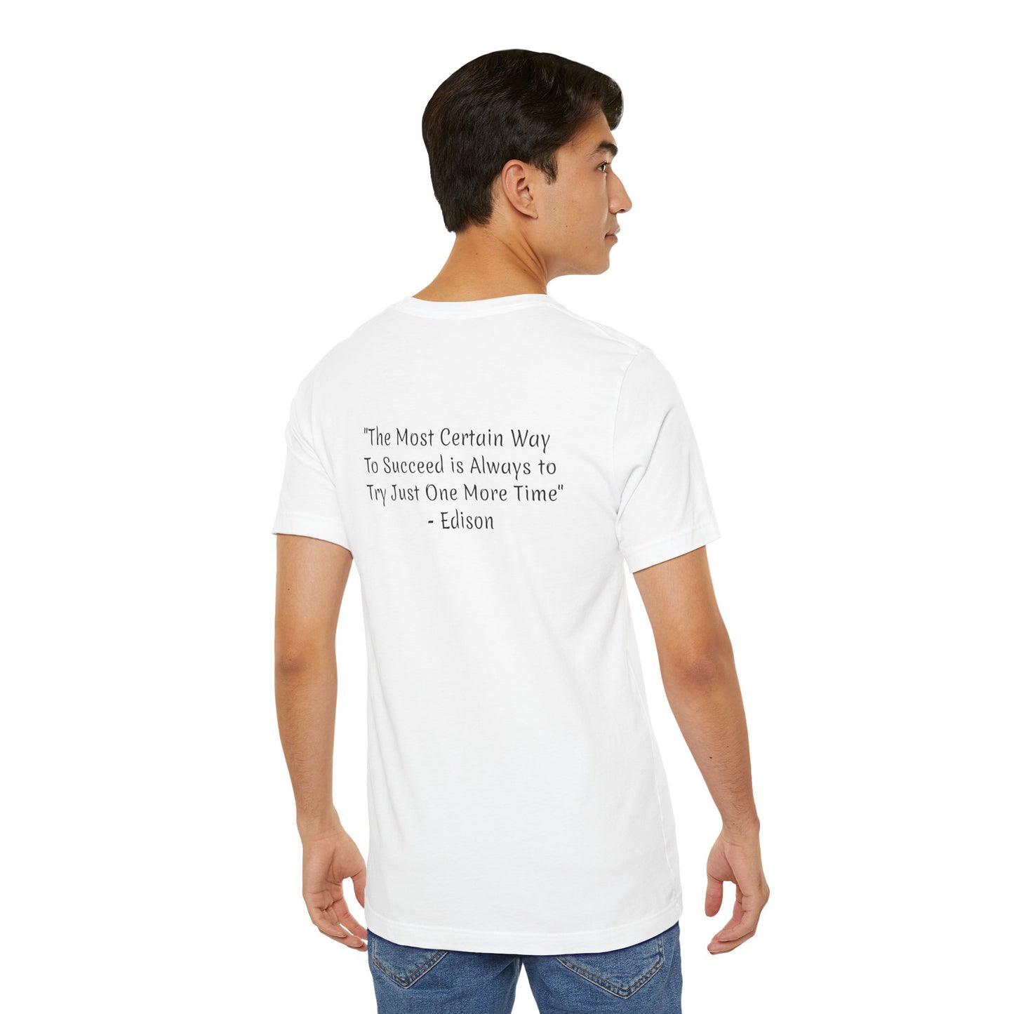 Digi-Gen Series: Edison Quote Tee - Unisex Jersey T-Shirt
