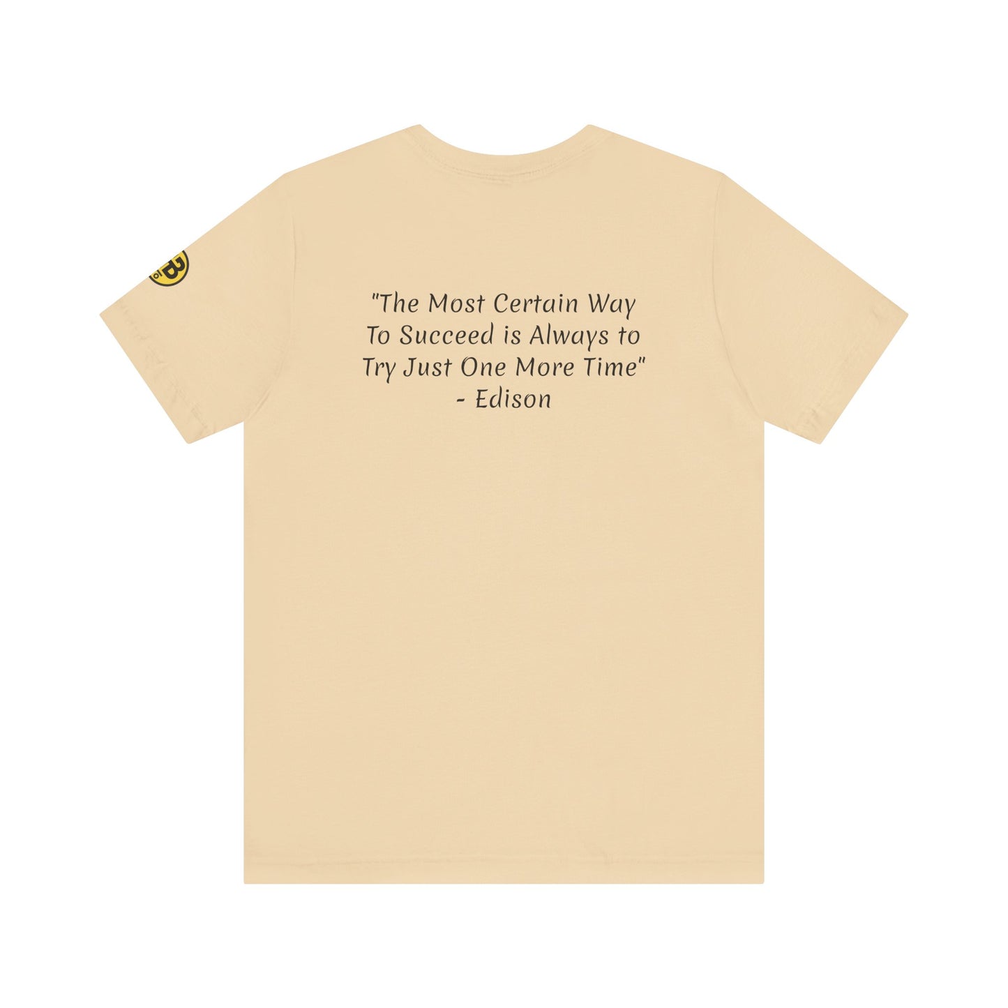 Digi-Gen Series: Edison Quote Tee - Unisex Jersey T-Shirt