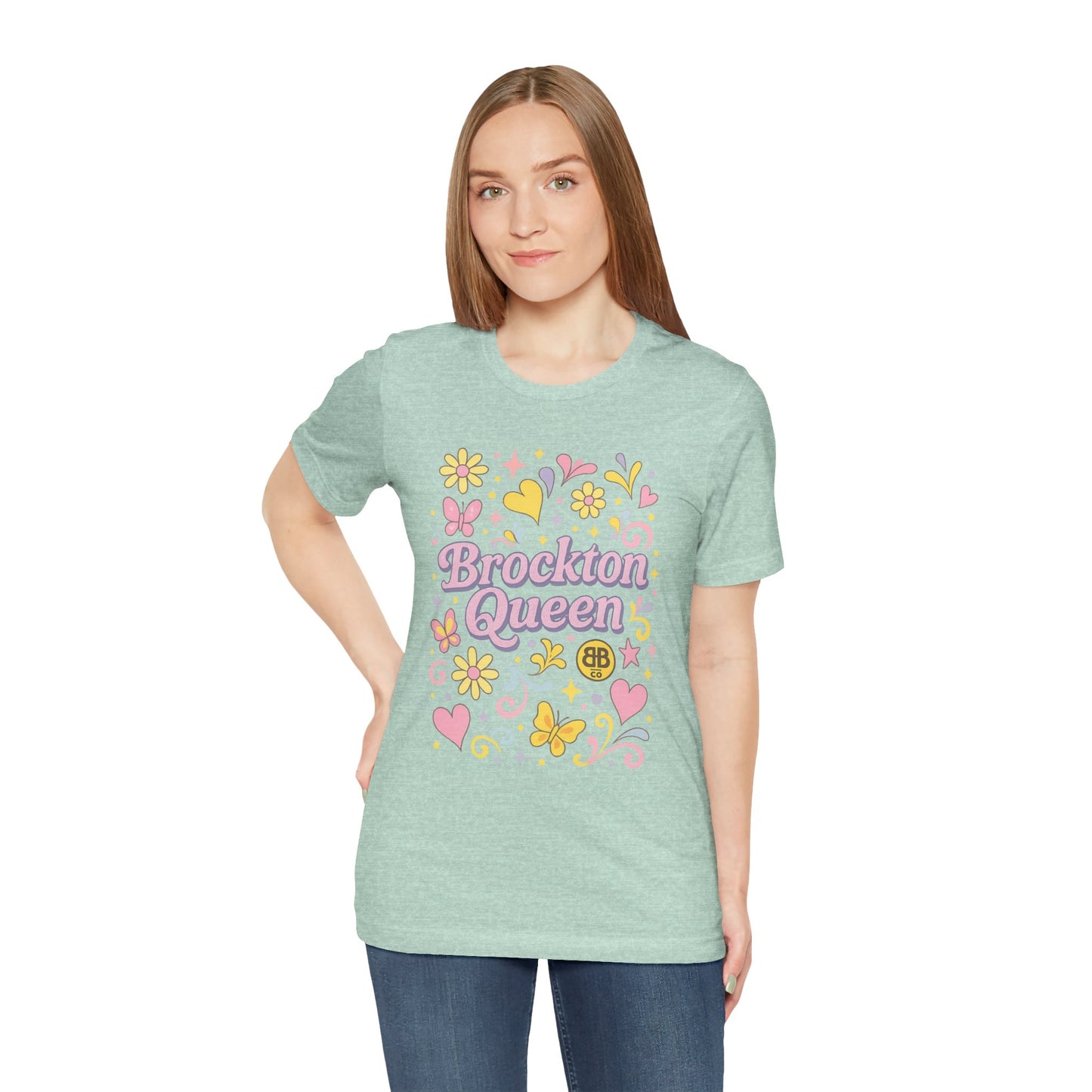 Digi-Gen Series: Brockton Queen Floral Graphic Tee