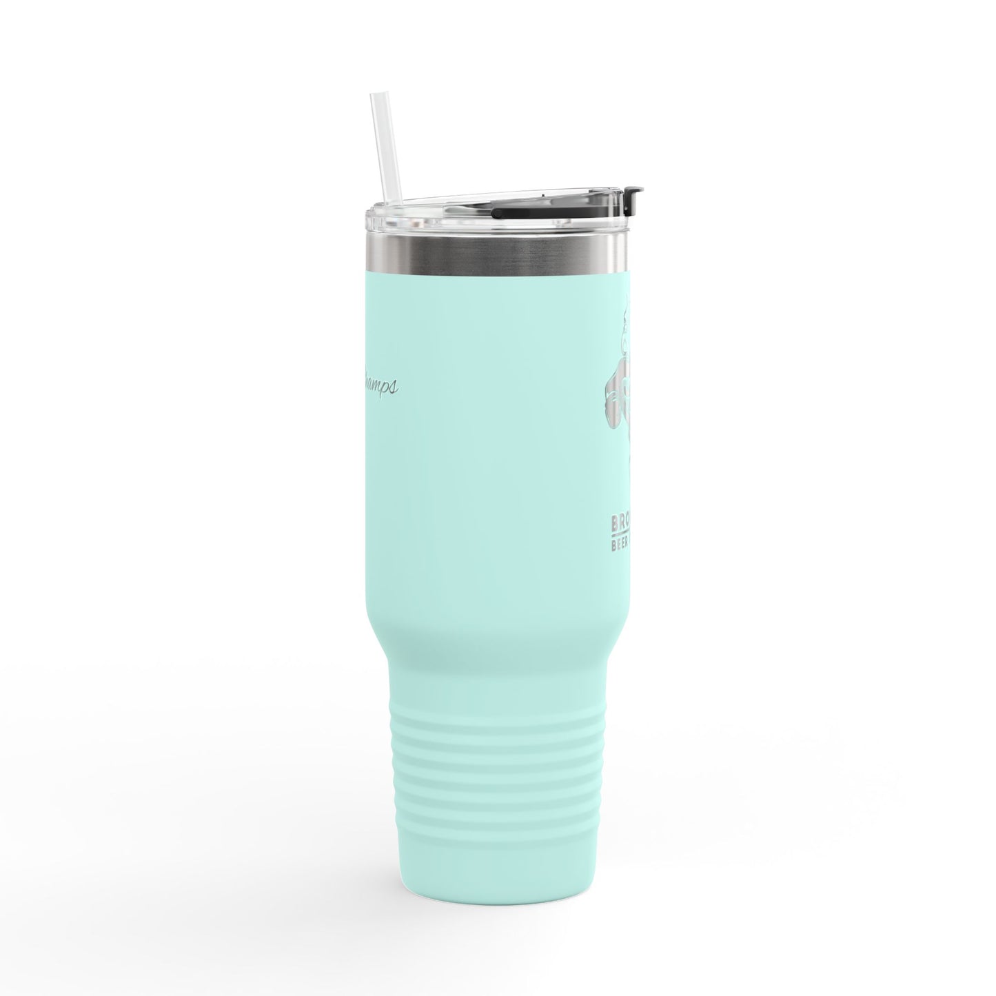 City of Champs Travel Mug | 40oz Travel Tumbler with Straw