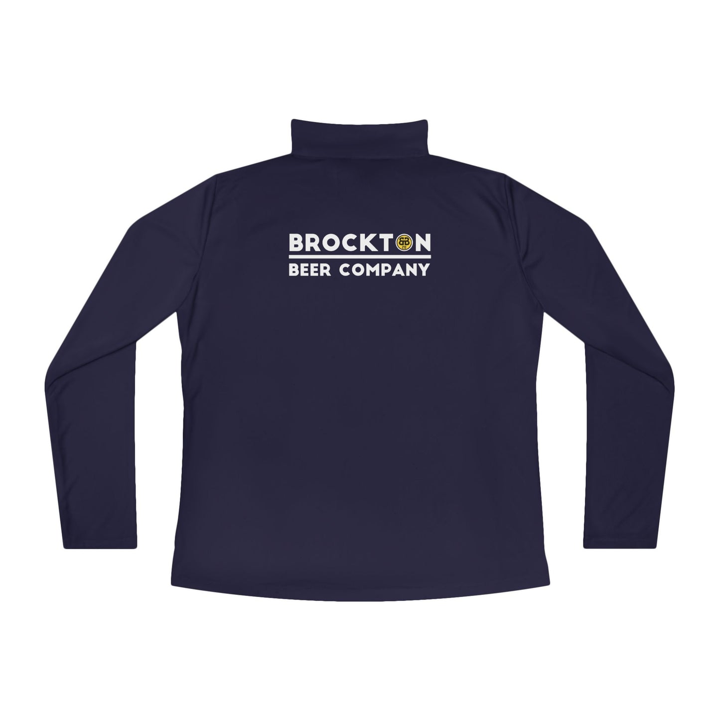 Brockton Beer Company Ladies Quarter-Zip Pullover - Stylish & Comfortable Activewear