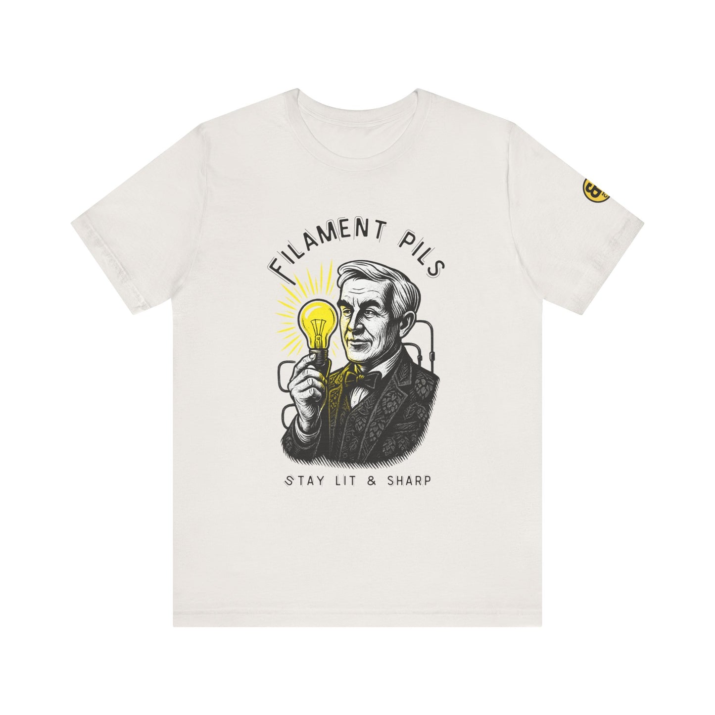 Digi-Gen Series: Edison Quote Tee - Unisex Jersey T-Shirt