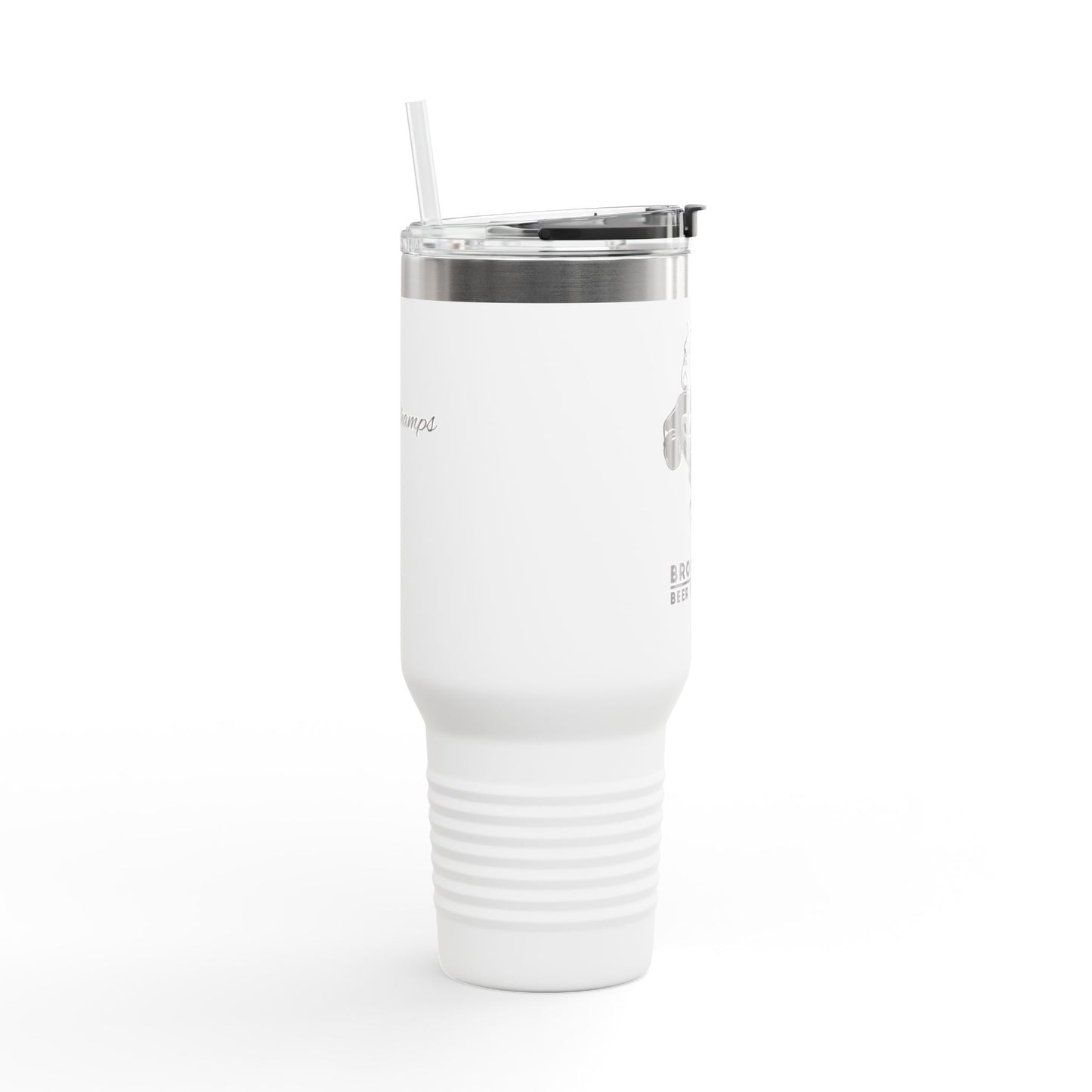 City of Champs Travel Mug | 40oz Travel Tumbler with Straw