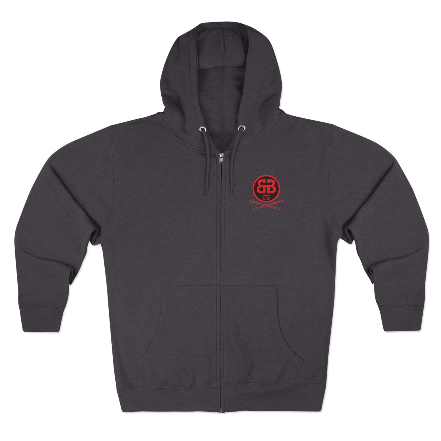 Yasuke Unisex Zip Hoodie - Cozy Samurai Style for Warriors