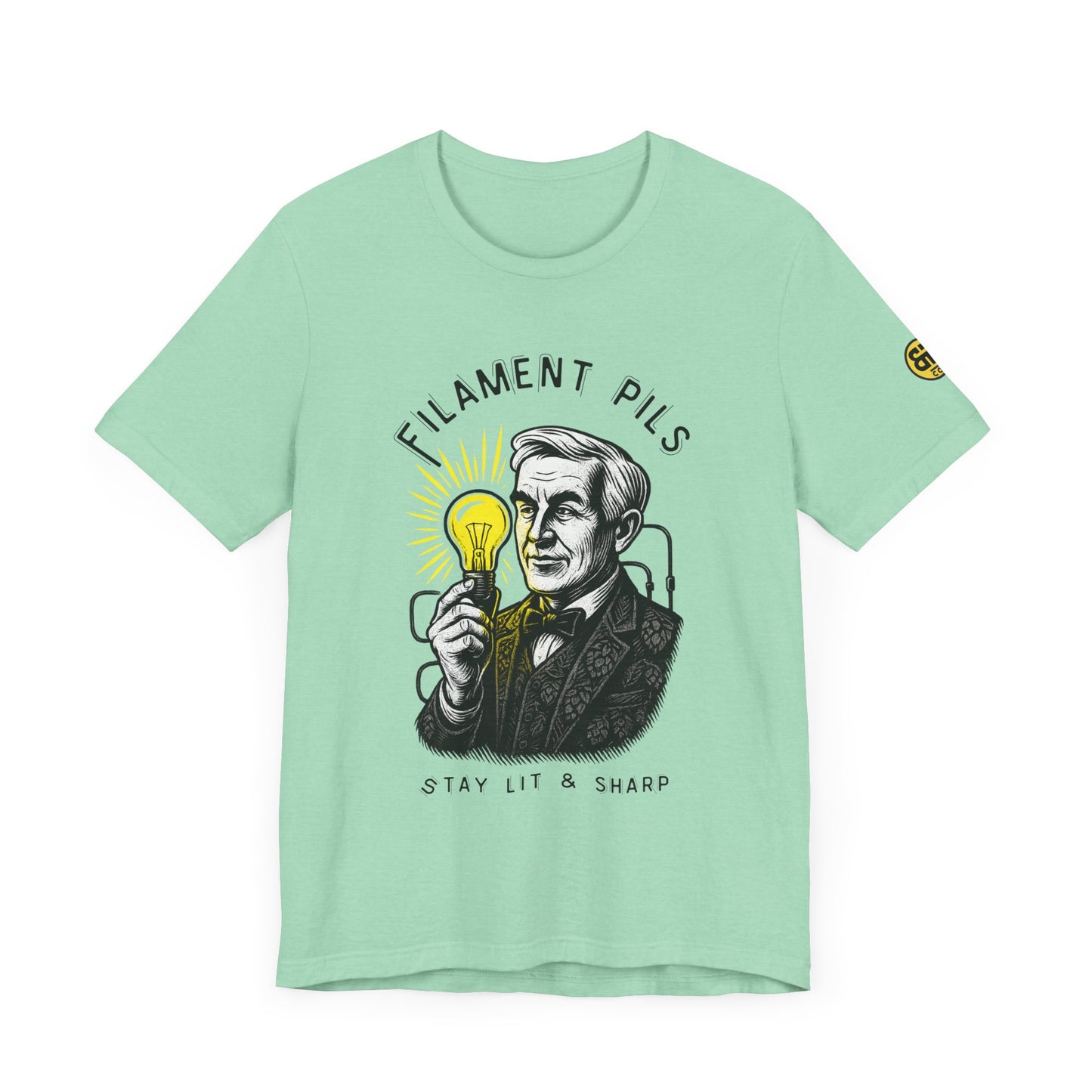 Digi-Gen Series: Edison Quote Tee - Unisex Jersey T-Shirt
