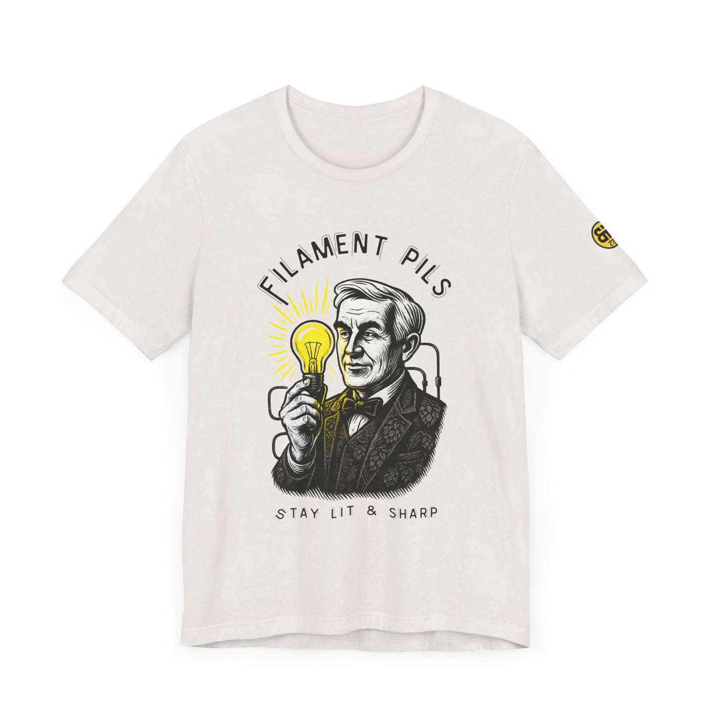 Digi-Gen Series: Edison Quote Tee - Unisex Jersey T-Shirt