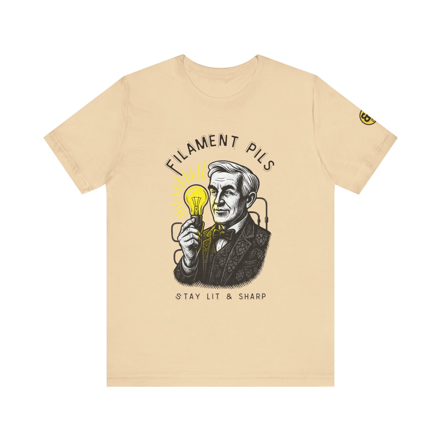 Digi-Gen Series: Edison Quote Tee - Unisex Jersey T-Shirt