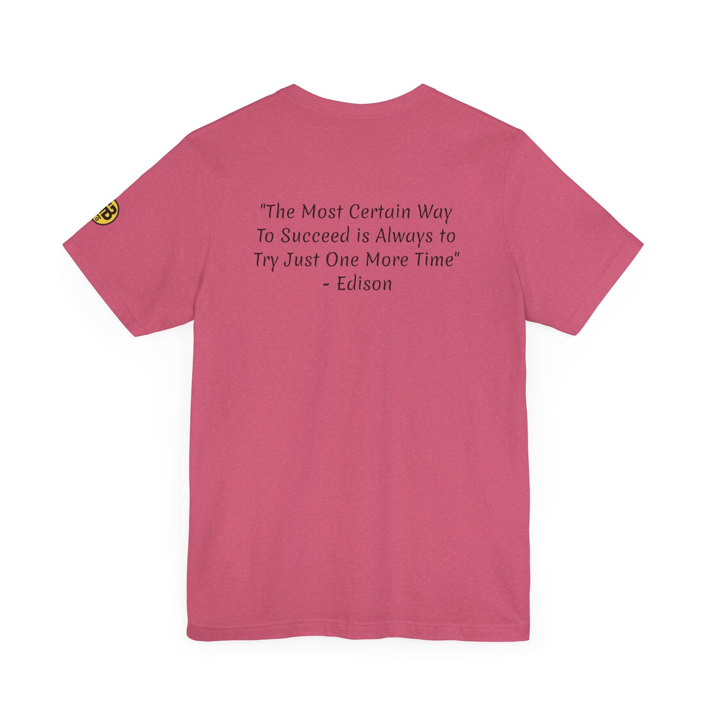 Digi-Gen Series: Edison Quote Tee - Unisex Jersey T-Shirt