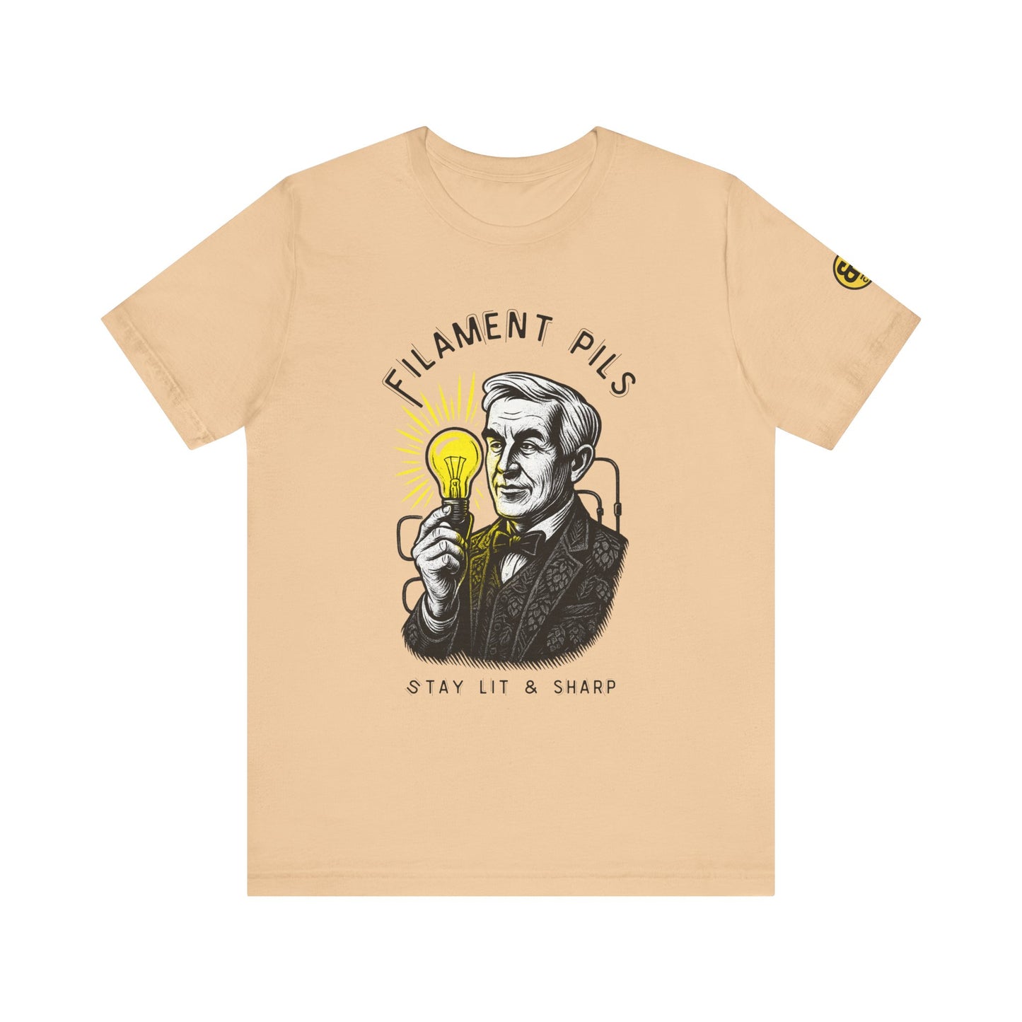 Digi-Gen Series: Edison Quote Tee - Unisex Jersey T-Shirt
