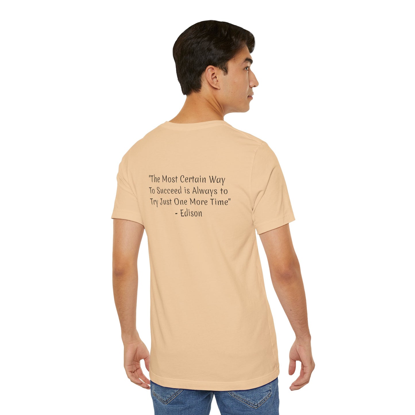 Digi-Gen Series: Edison Quote Tee - Unisex Jersey T-Shirt