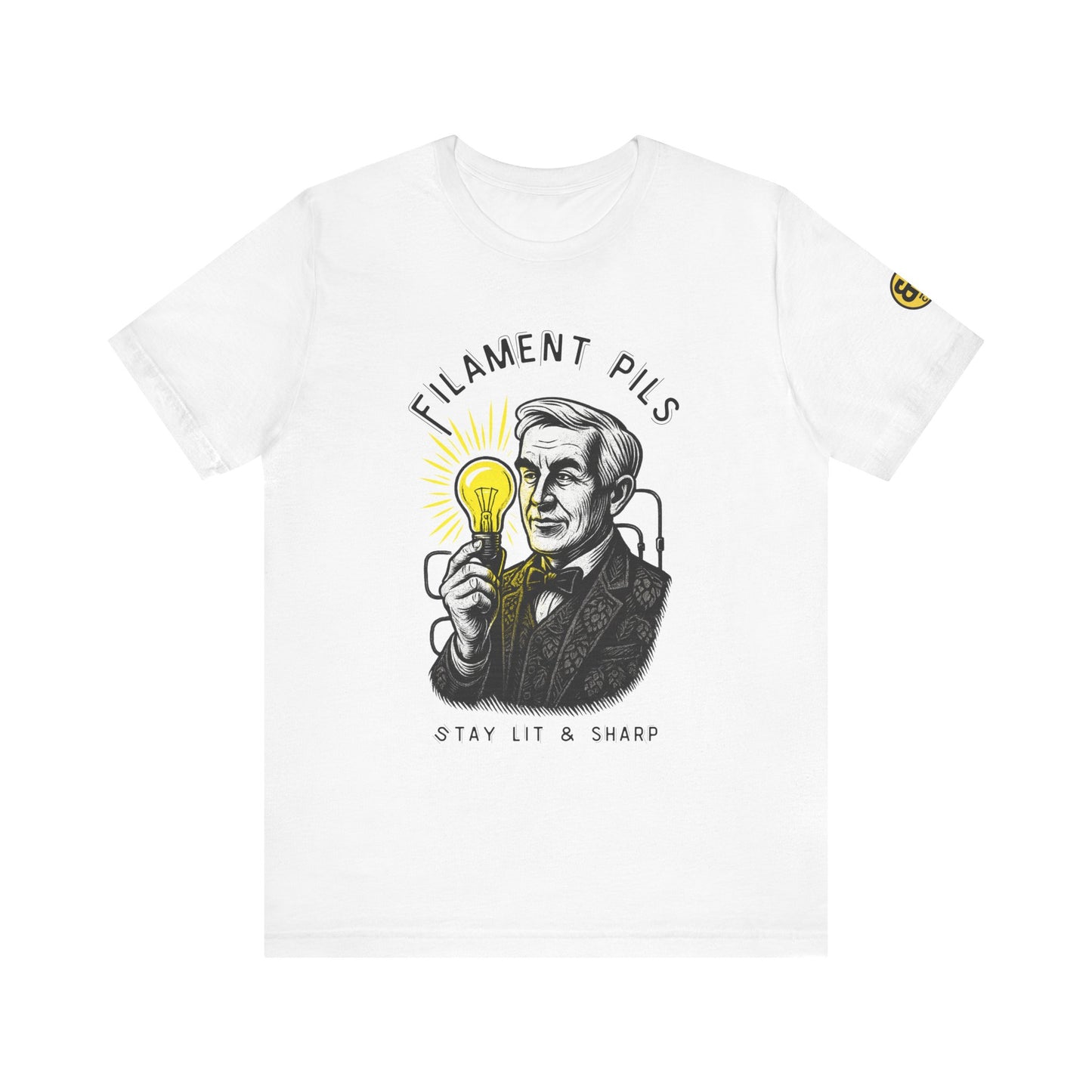 Digi-Gen Series: Edison Quote Tee - Unisex Jersey T-Shirt
