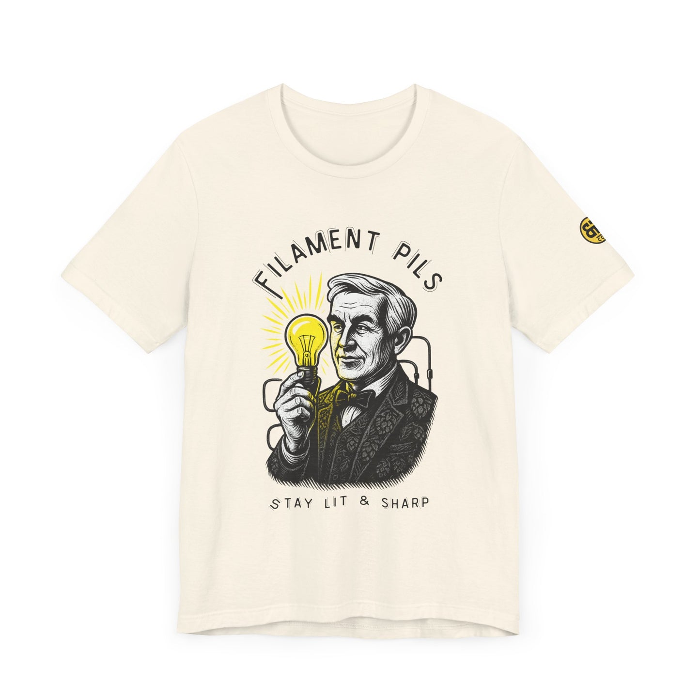 Digi-Gen Series: Edison Quote Tee - Unisex Jersey T-Shirt