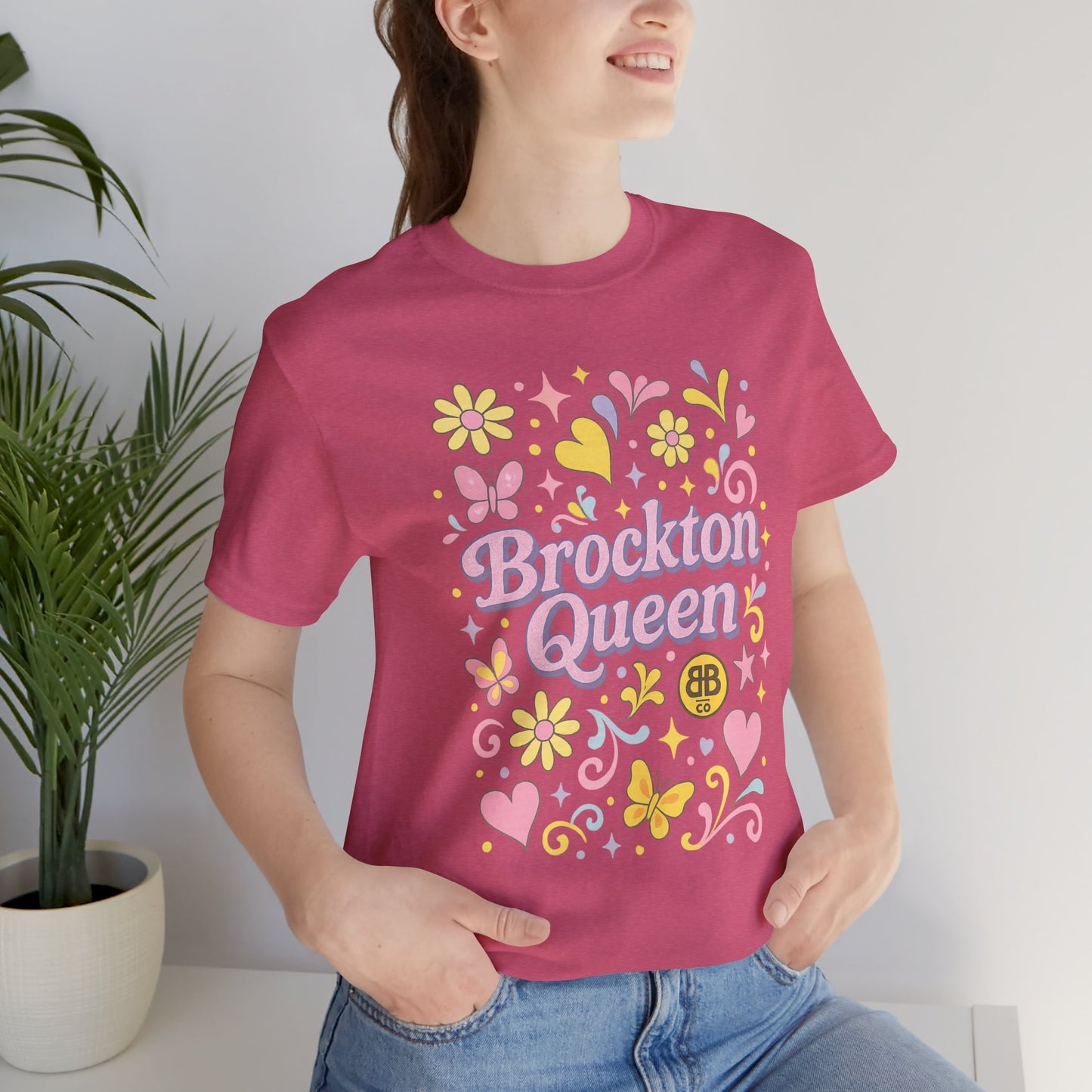 Digi-Gen Series: Brockton Queen Floral Graphic Tee