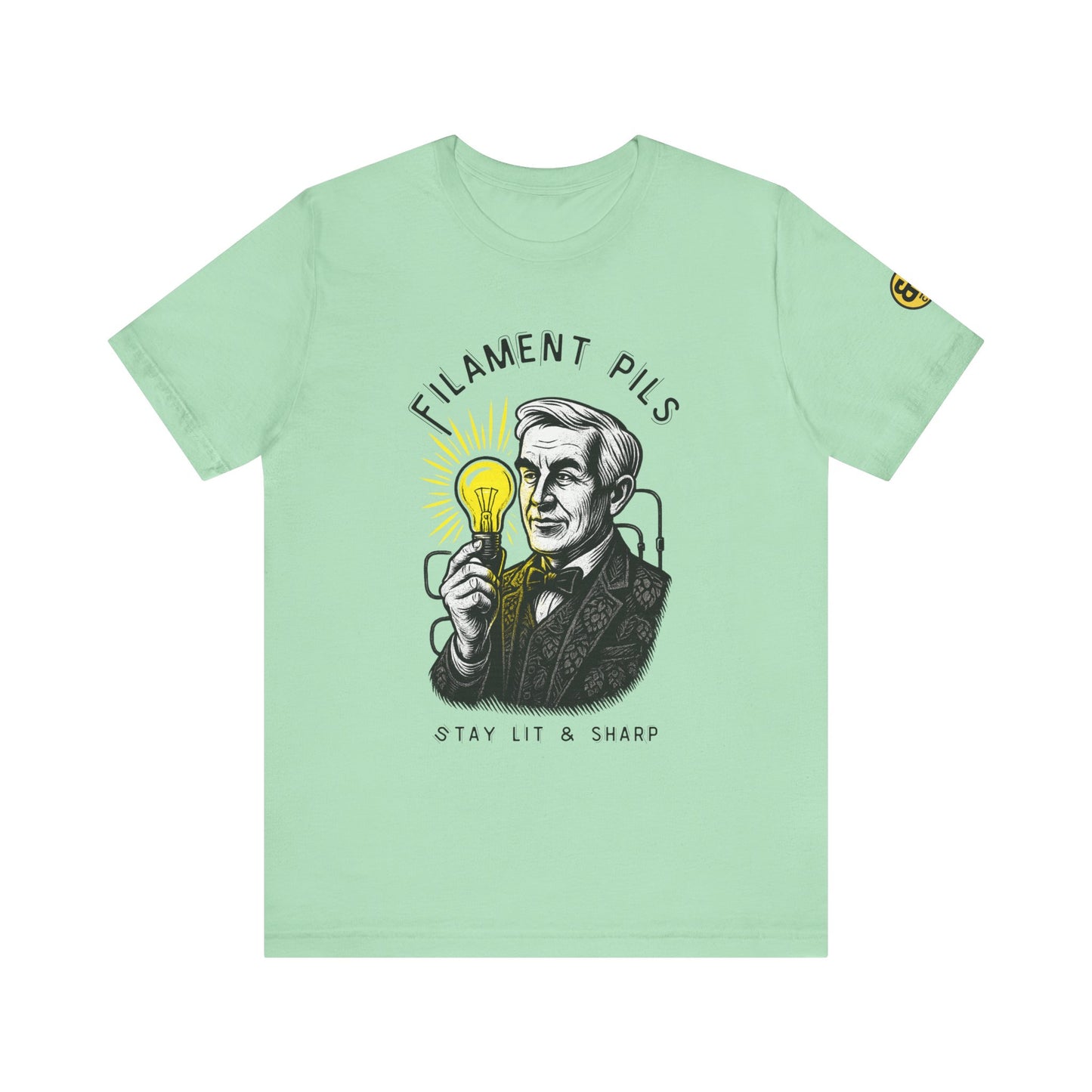 Digi-Gen Series: Edison Quote Tee - Unisex Jersey T-Shirt