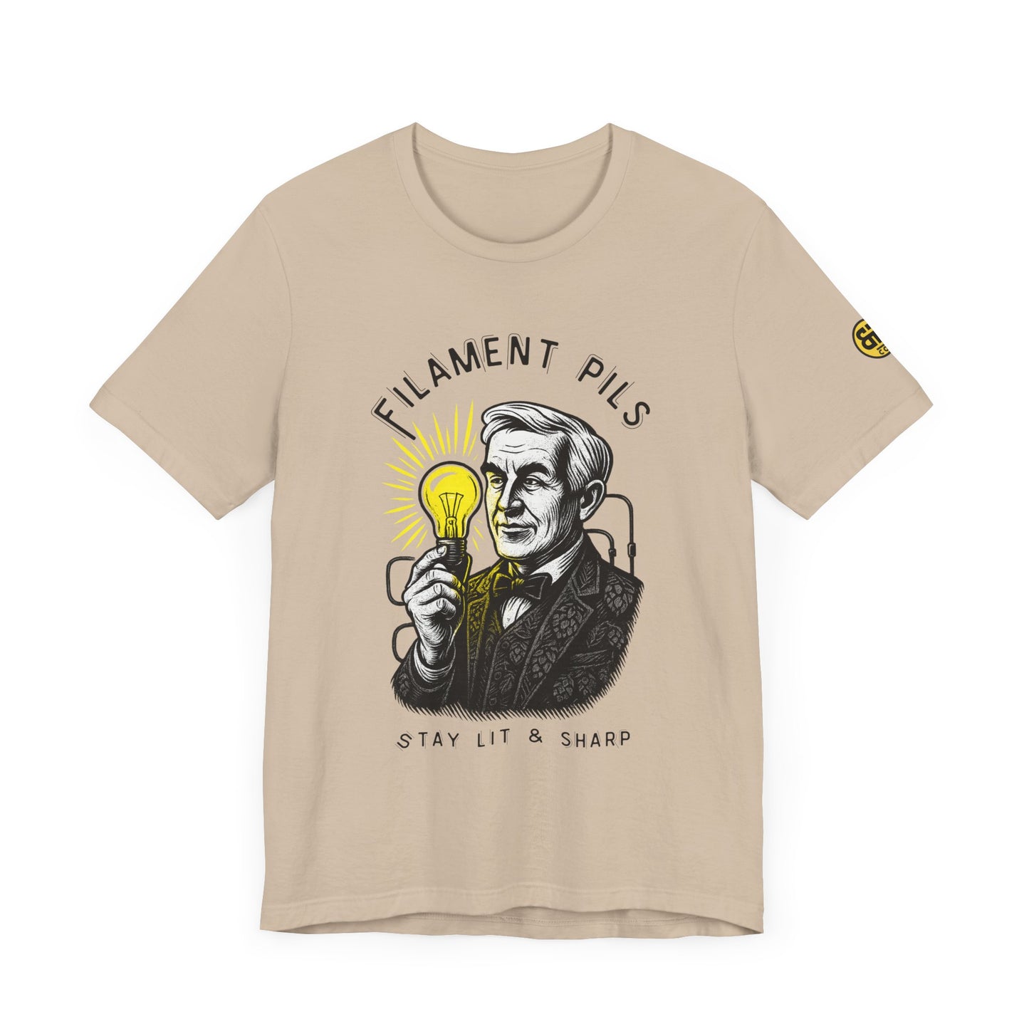 Digi-Gen Series: Edison Quote Tee - Unisex Jersey T-Shirt