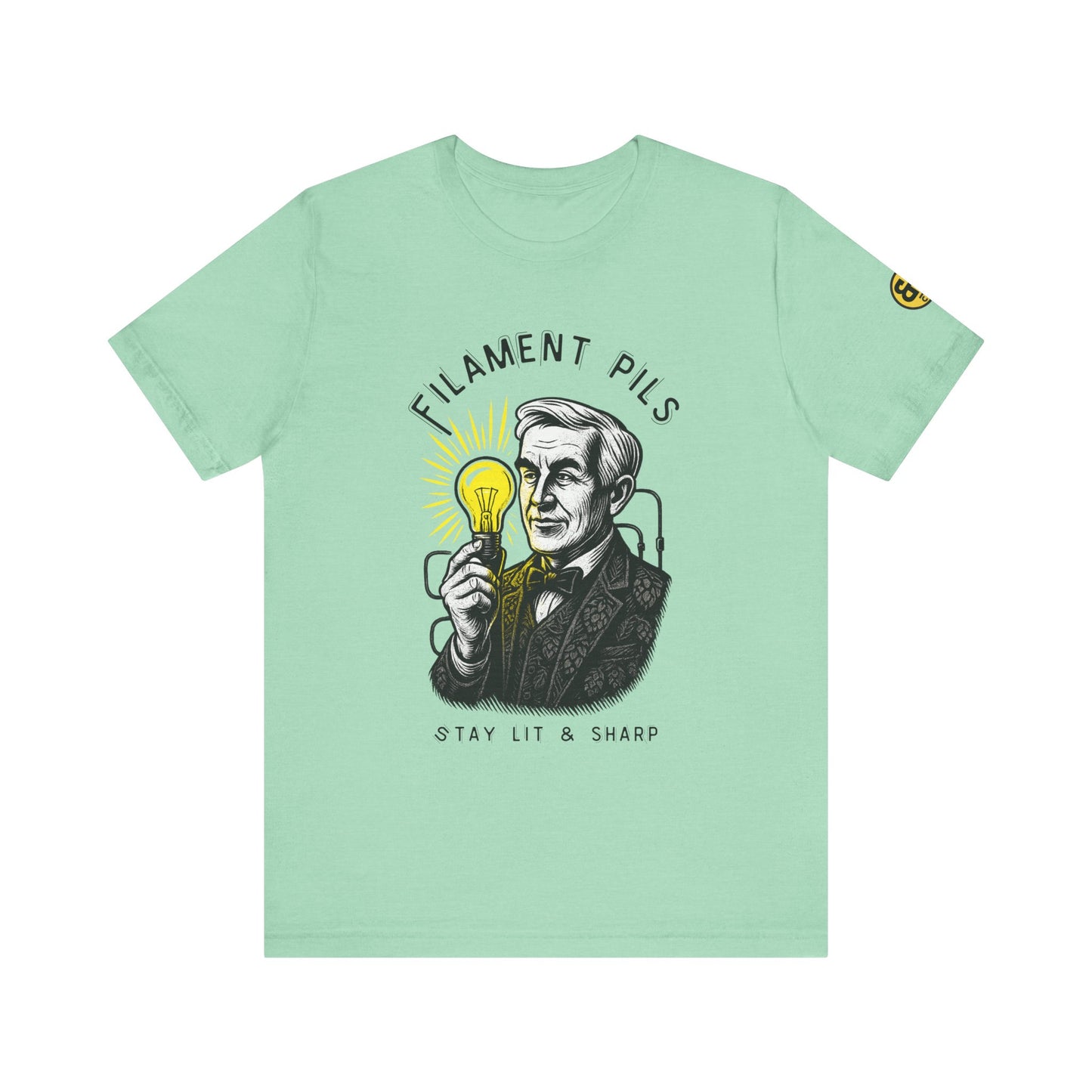 Digi-Gen Series: Edison Quote Tee - Unisex Jersey T-Shirt
