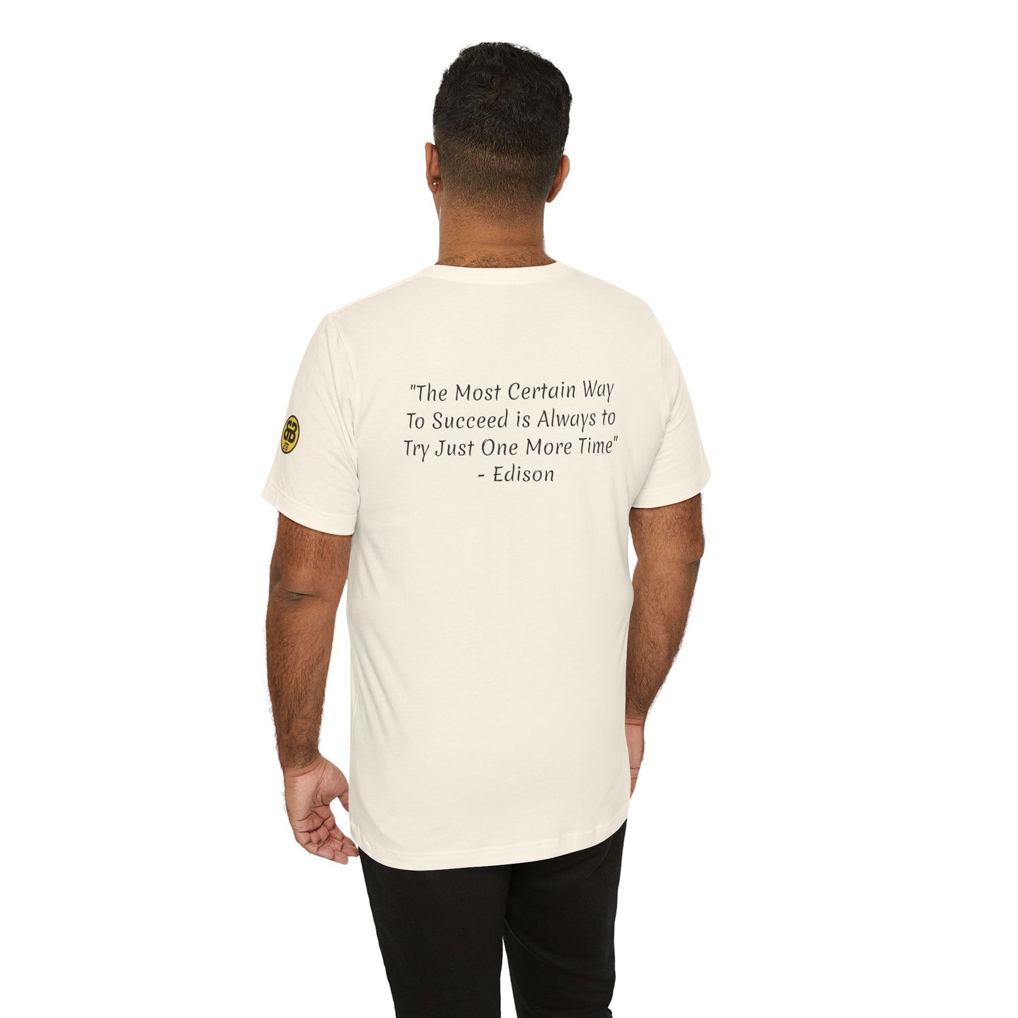 Digi-Gen Series: Edison Quote Tee - Unisex Jersey T-Shirt