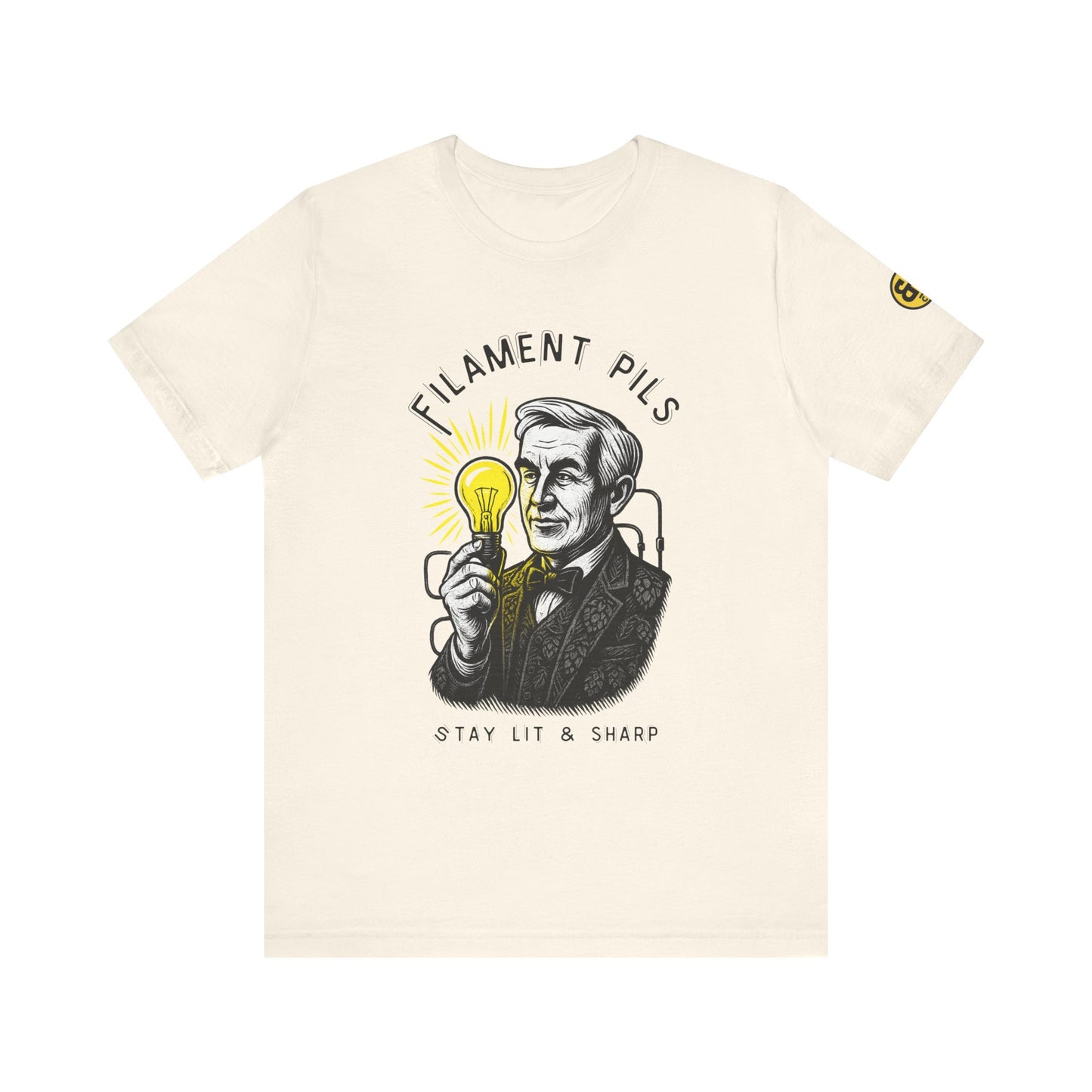 Digi-Gen Series: Edison Quote Tee - Unisex Jersey T-Shirt