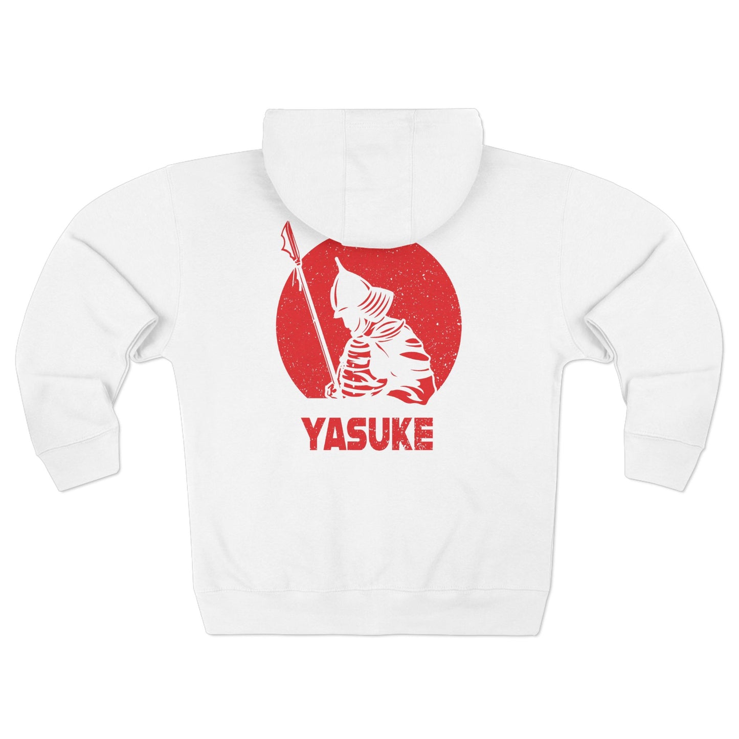 Yasuke Unisex Zip Hoodie - Cozy Samurai Style for Warriors