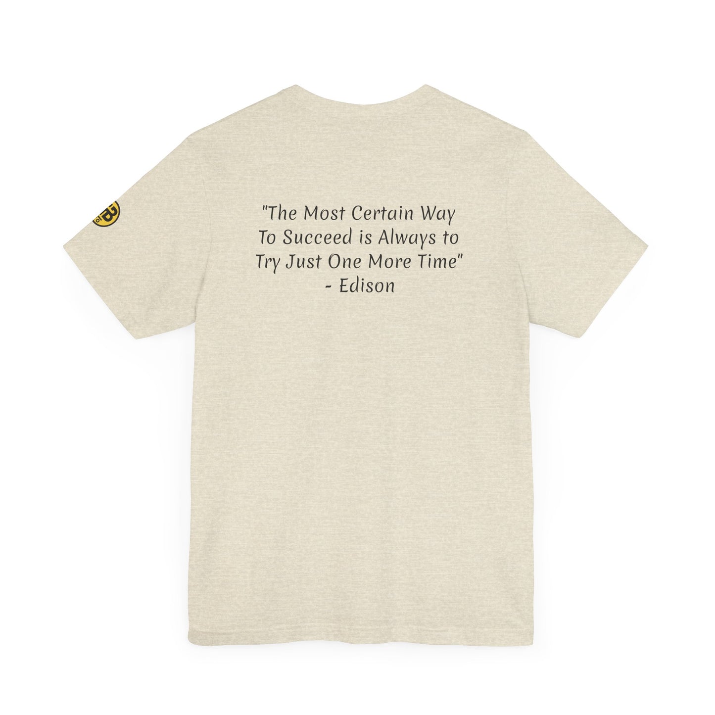 Digi-Gen Series: Edison Quote Tee - Unisex Jersey T-Shirt