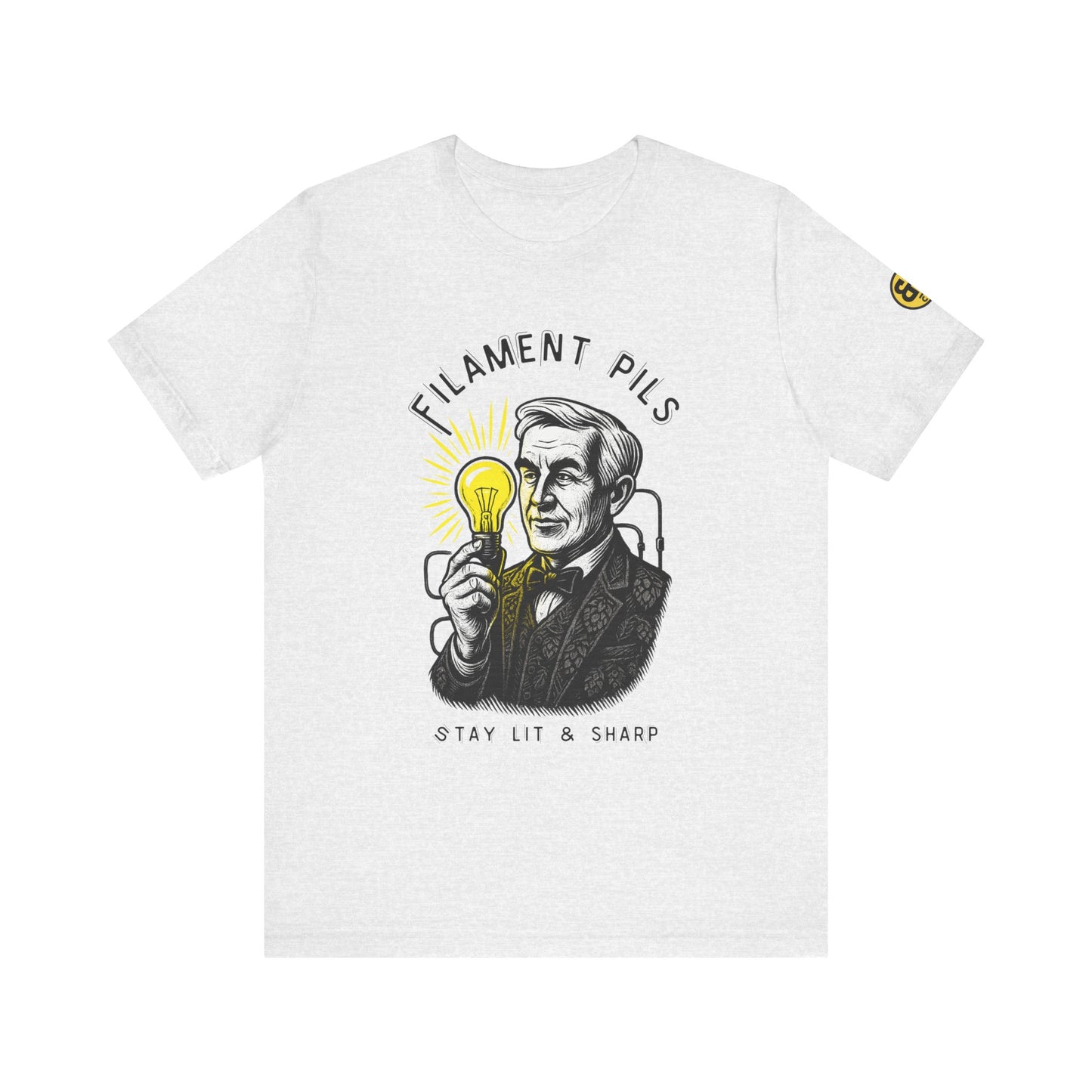 Digi-Gen Series: Edison Quote Tee - Unisex Jersey T-Shirt