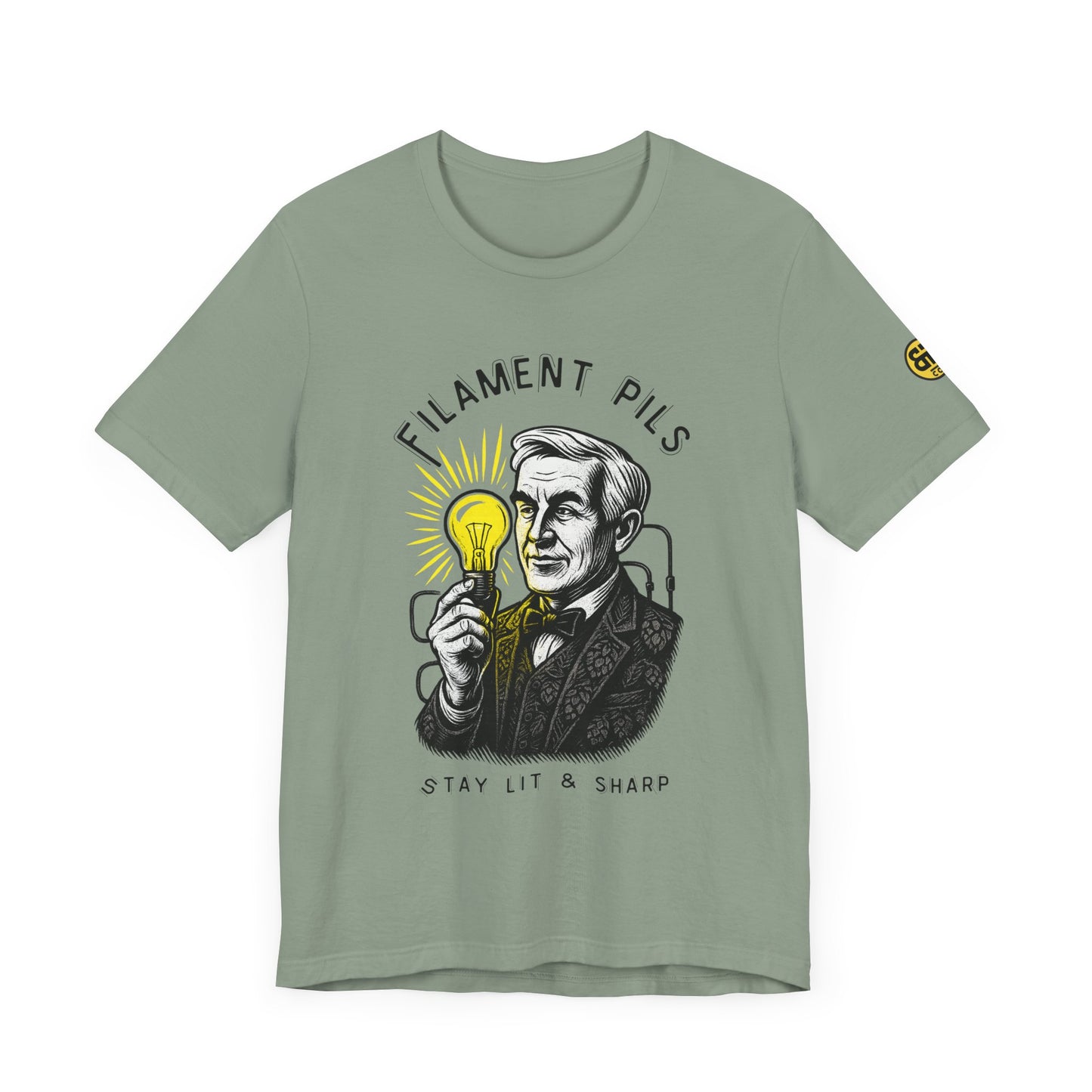 Digi-Gen Series: Edison Quote Tee - Unisex Jersey T-Shirt