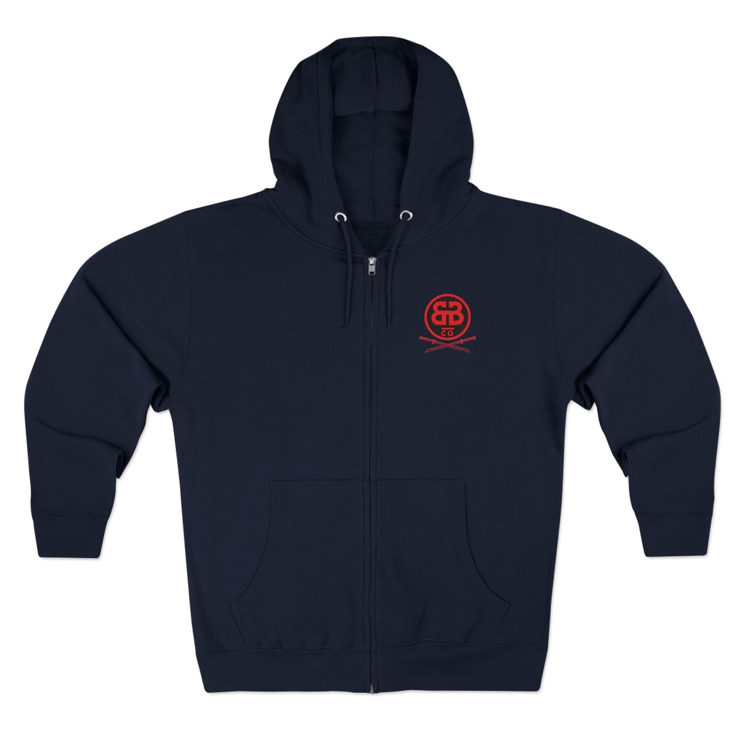 Yasuke Unisex Zip Hoodie - Cozy Samurai Style for Warriors