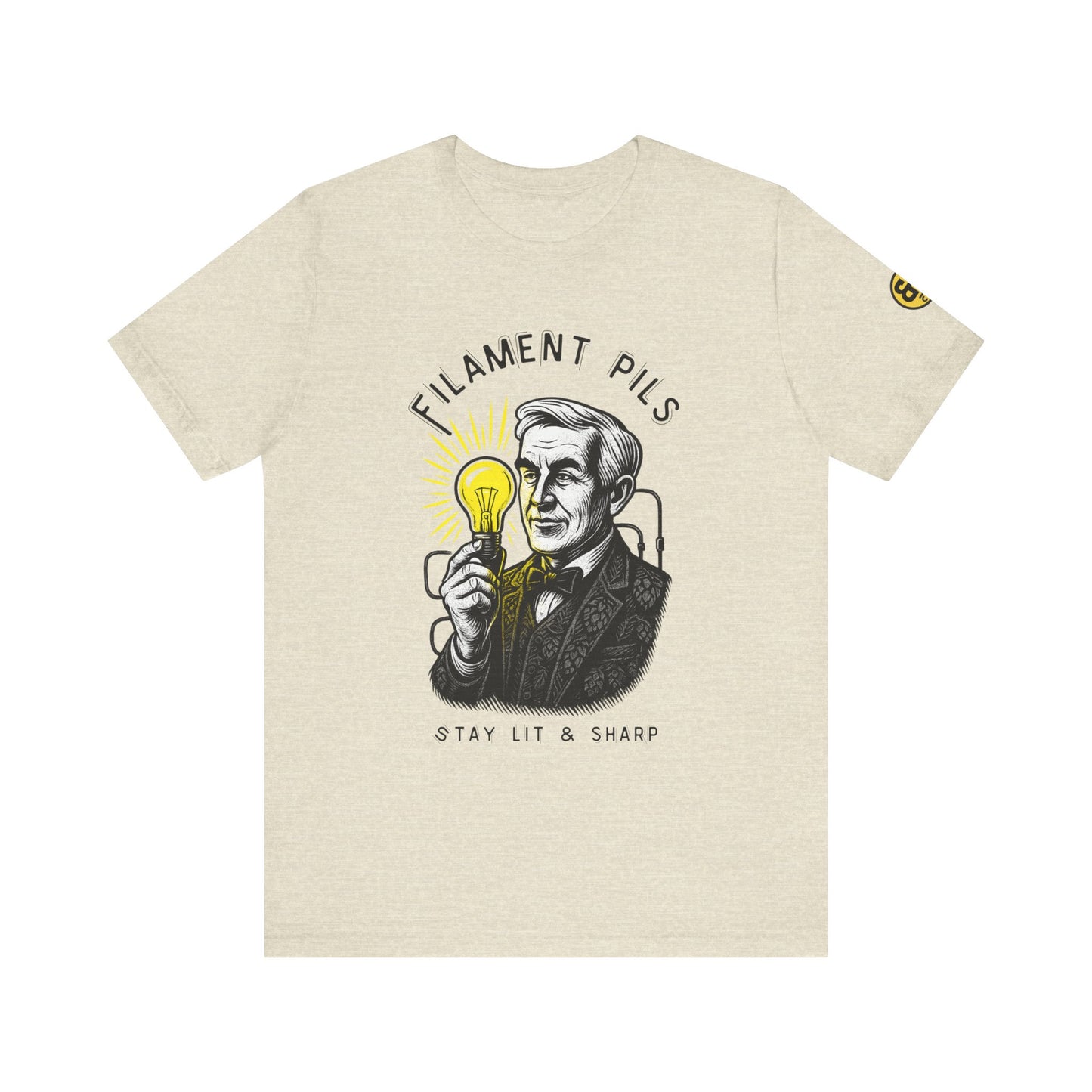 Digi-Gen Series: Edison Quote Tee - Unisex Jersey T-Shirt
