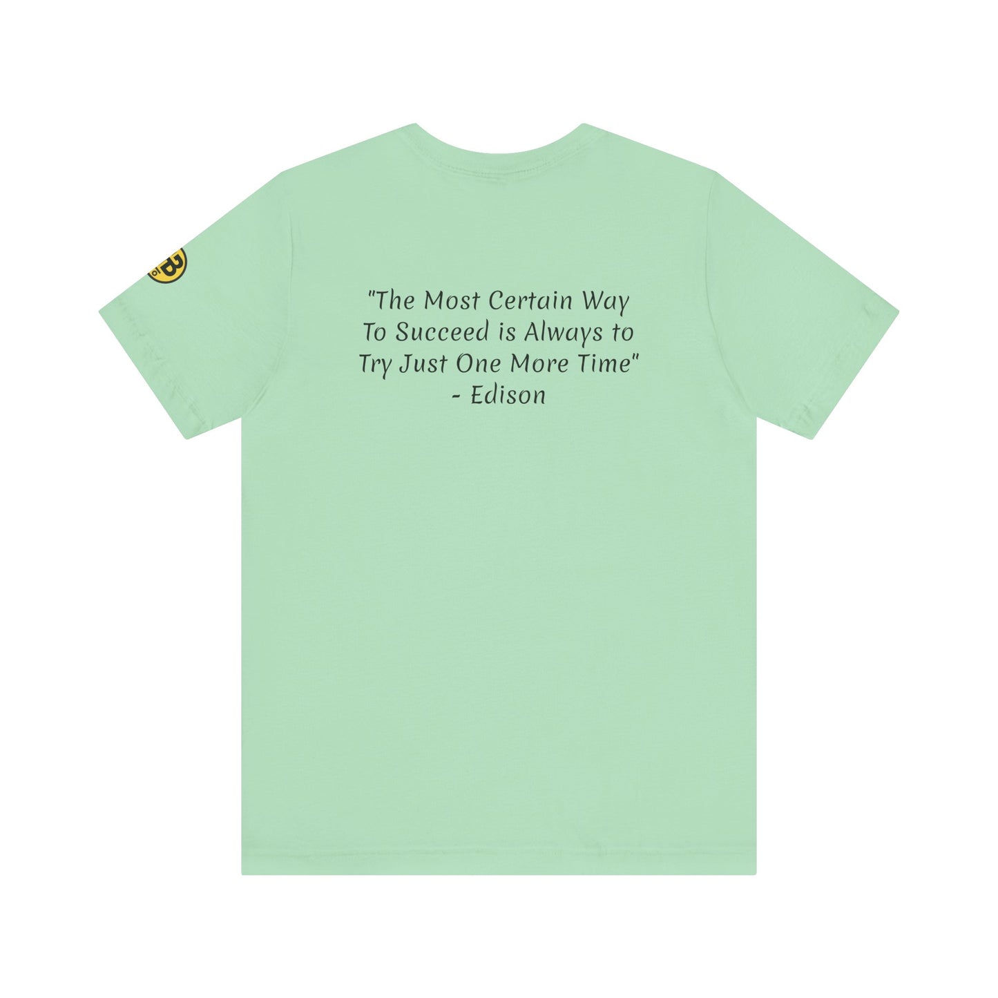 Digi-Gen Series: Edison Quote Tee - Unisex Jersey T-Shirt