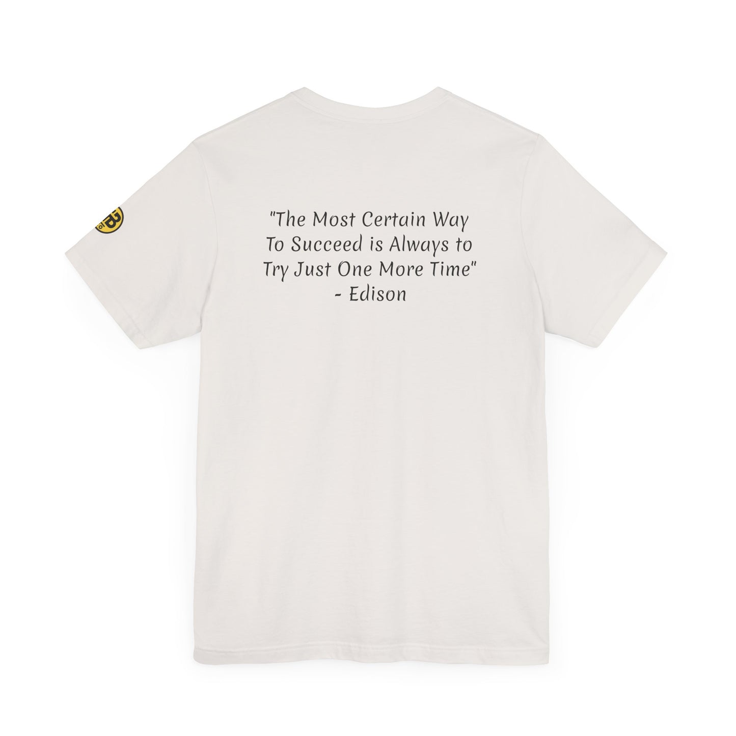 Digi-Gen Series: Edison Quote Tee - Unisex Jersey T-Shirt