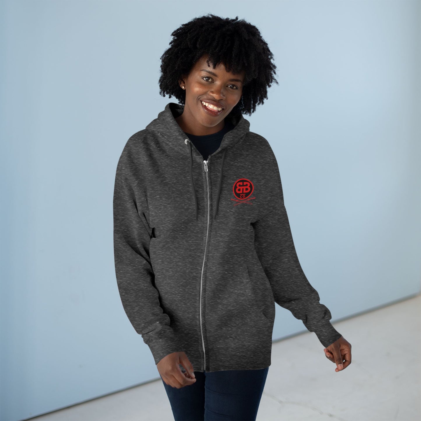 Yasuke Unisex Zip Hoodie - Cozy Samurai Style for Warriors