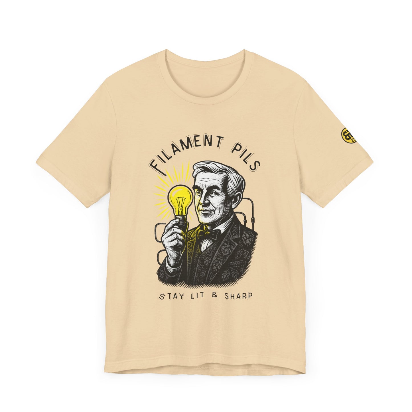Digi-Gen Series: Edison Quote Tee - Unisex Jersey T-Shirt