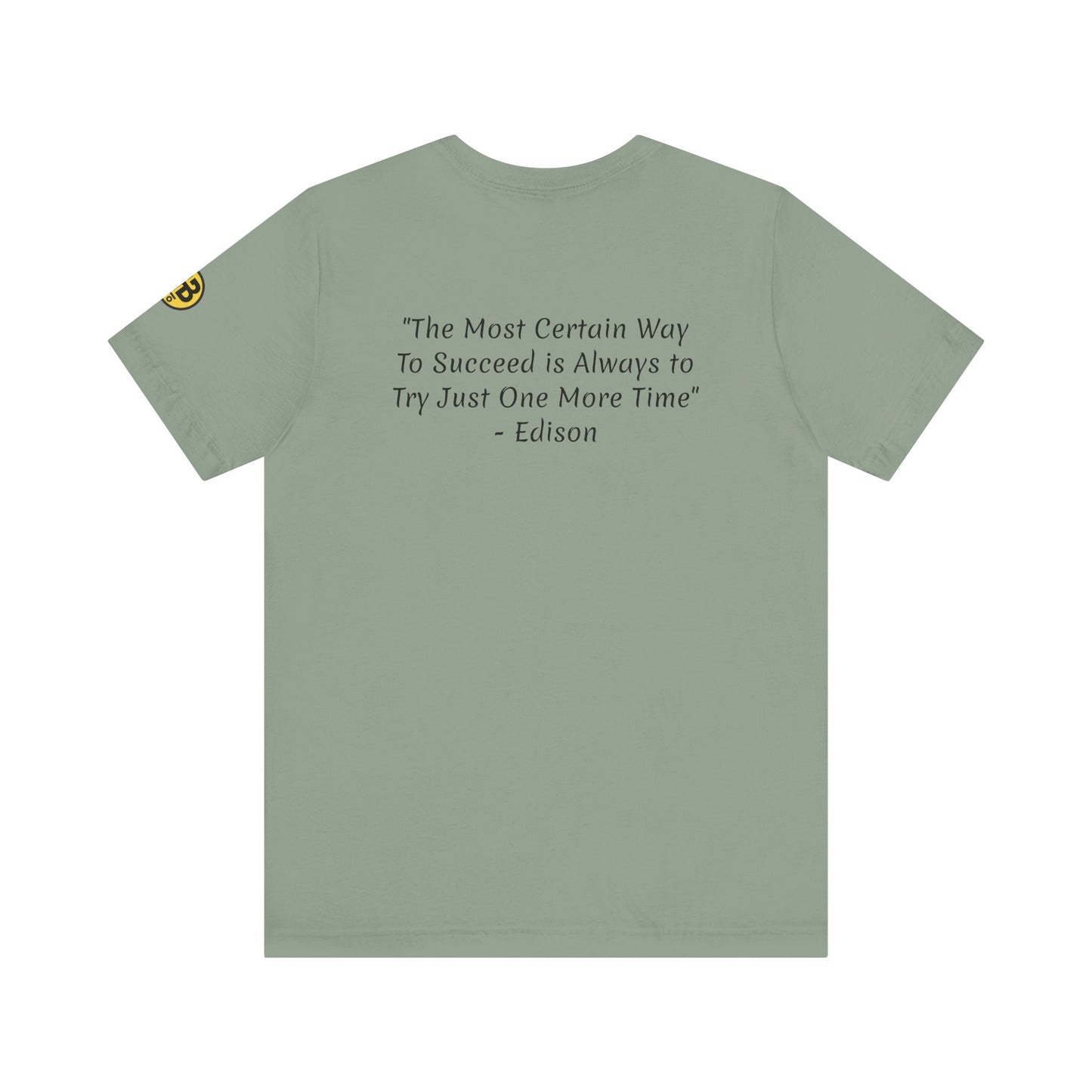 Digi-Gen Series: Edison Quote Tee - Unisex Jersey T-Shirt