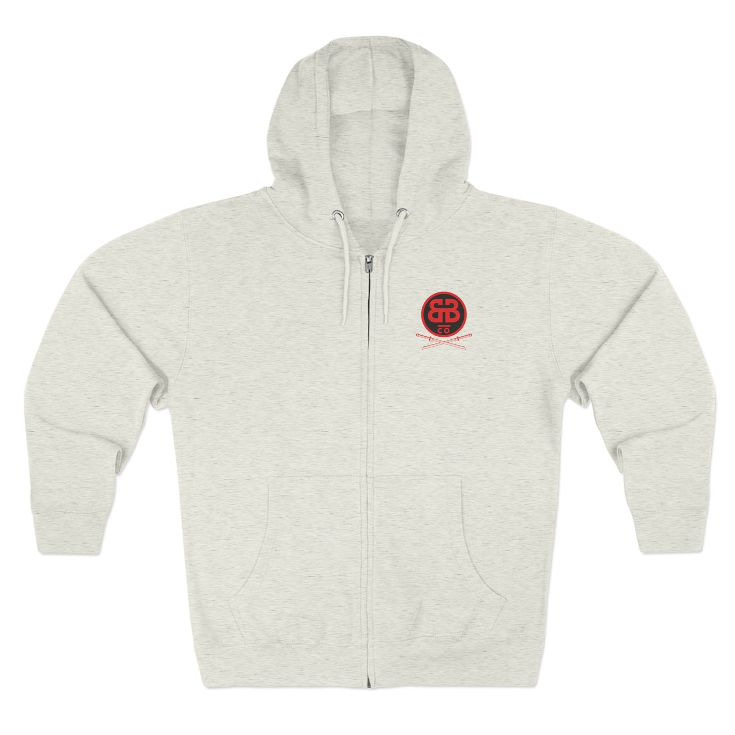 Yasuke Unisex Zip Hoodie - Cozy Samurai Style for Warriors