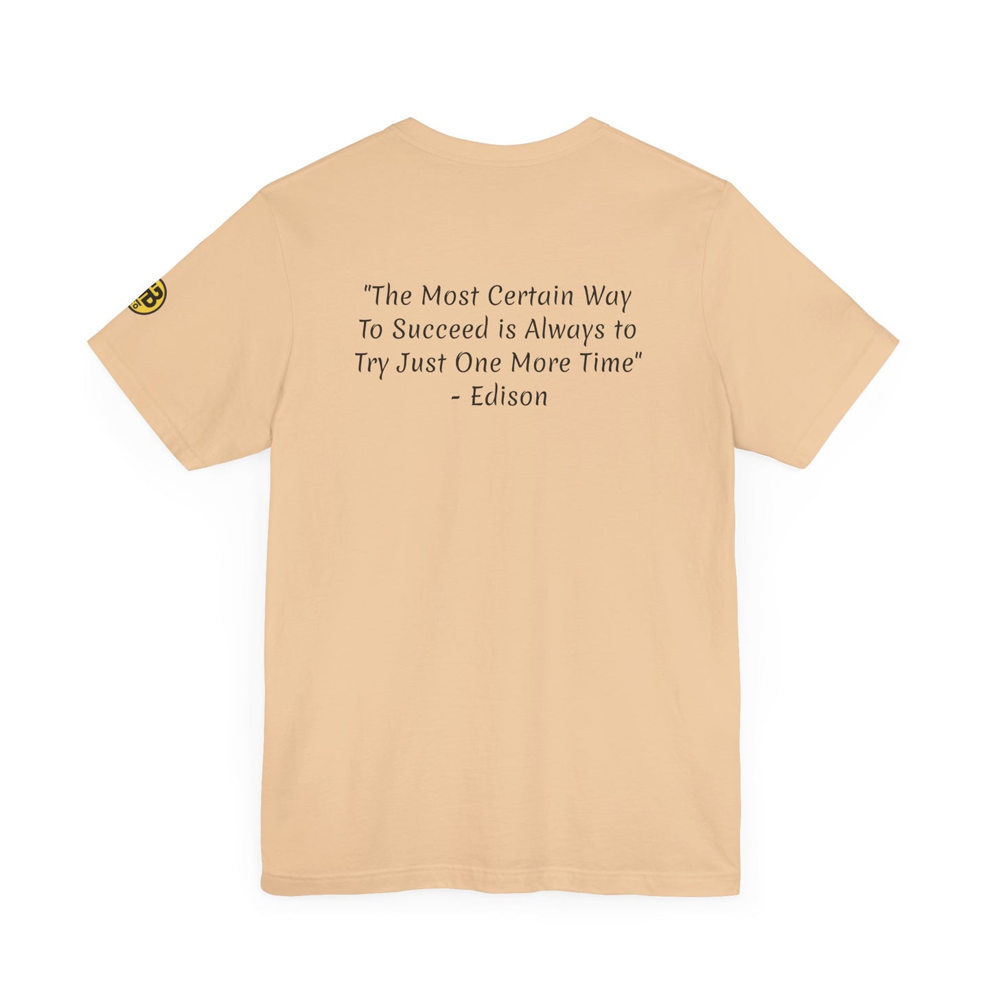 Digi-Gen Series: Edison Quote Tee - Unisex Jersey T-Shirt