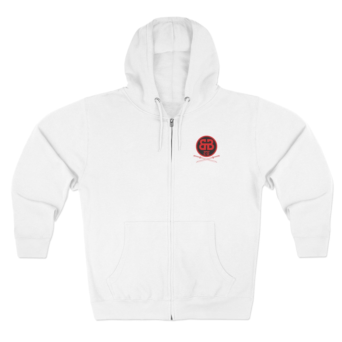 Yasuke Unisex Zip Hoodie - Cozy Samurai Style for Warriors