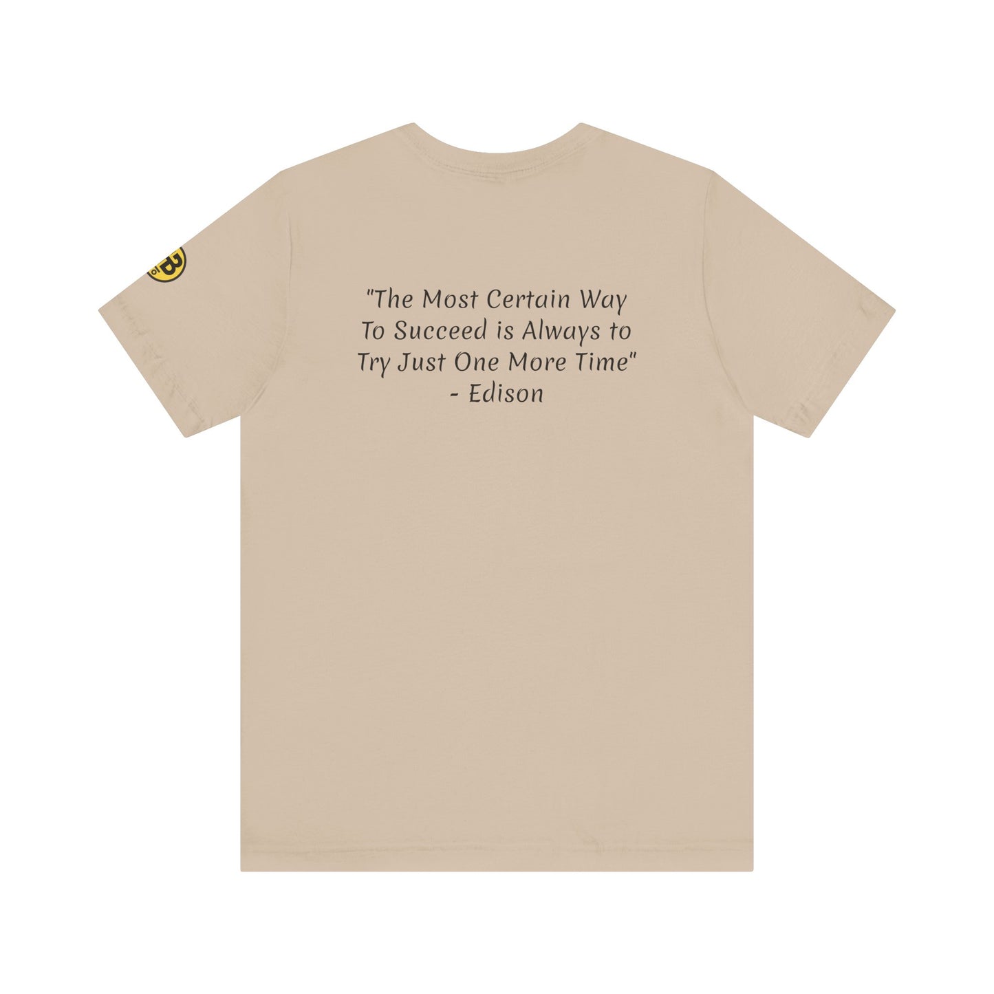 Digi-Gen Series: Edison Quote Tee - Unisex Jersey T-Shirt
