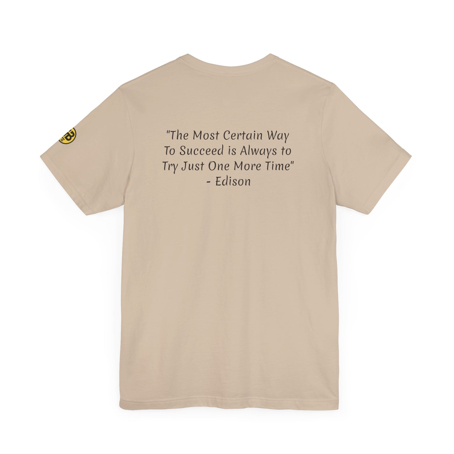 Digi-Gen Series: Edison Quote Tee - Unisex Jersey T-Shirt