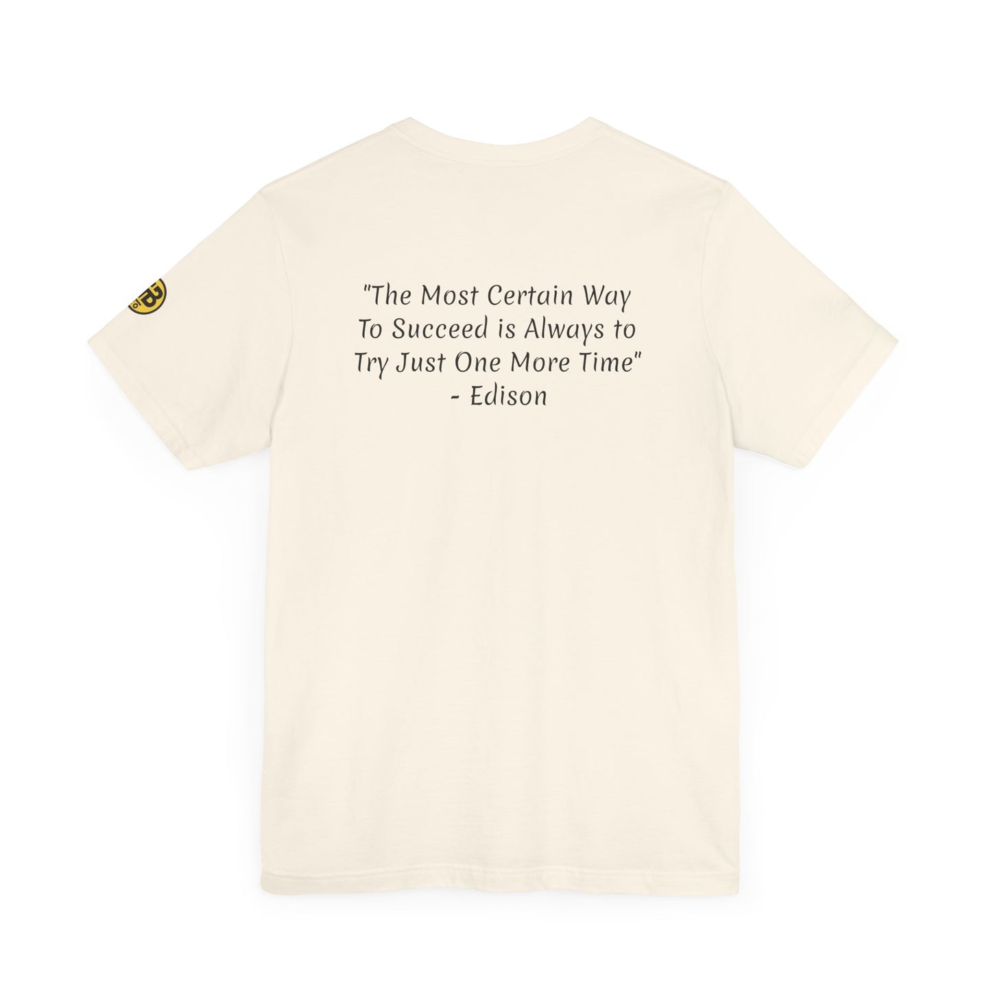 Digi-Gen Series: Edison Quote Tee - Unisex Jersey T-Shirt