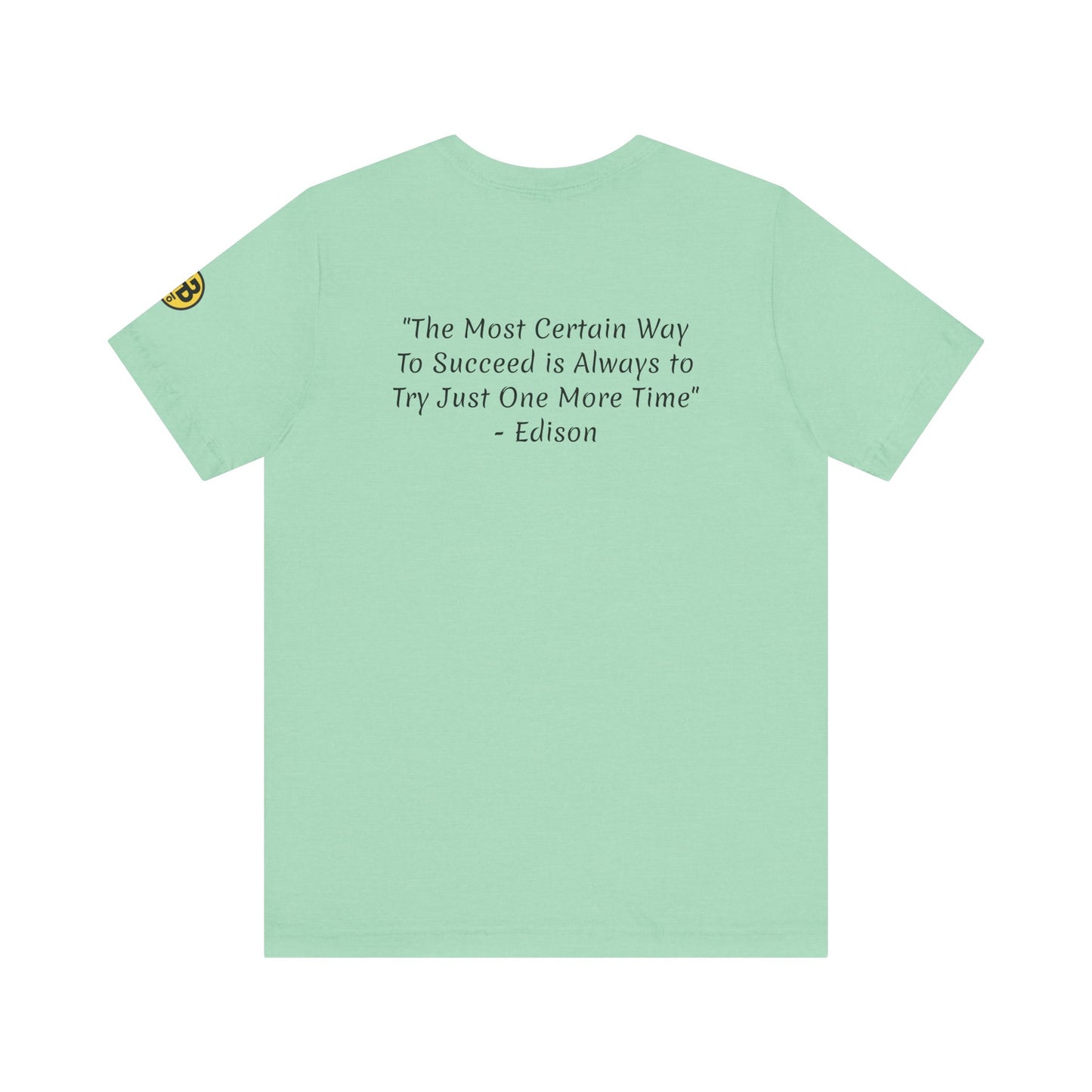 Digi-Gen Series: Edison Quote Tee - Unisex Jersey T-Shirt
