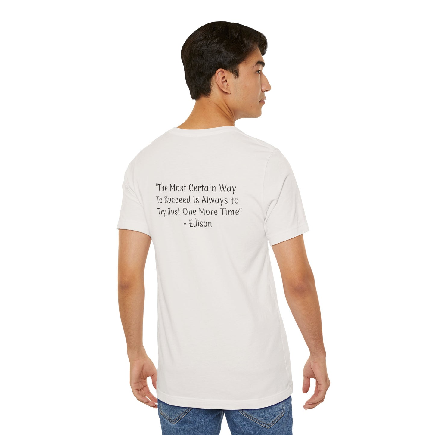 Digi-Gen Series: Edison Quote Tee - Unisex Jersey T-Shirt