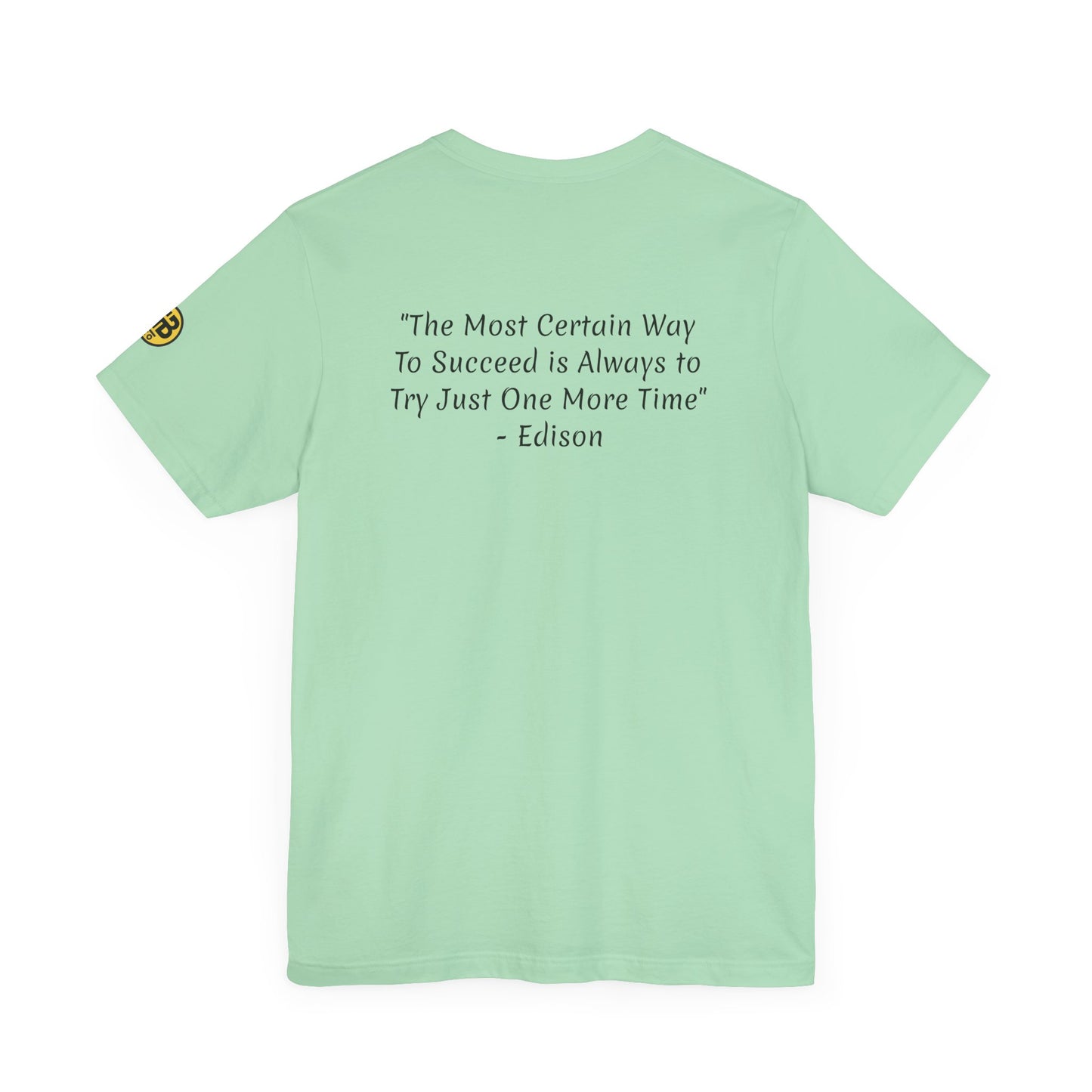 Digi-Gen Series: Edison Quote Tee - Unisex Jersey T-Shirt
