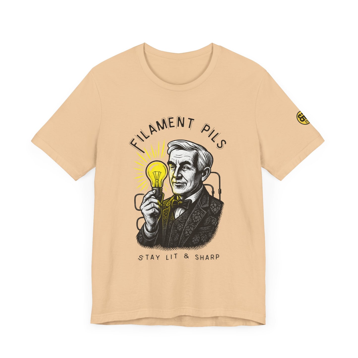 Digi-Gen Series: Edison Quote Tee - Unisex Jersey T-Shirt